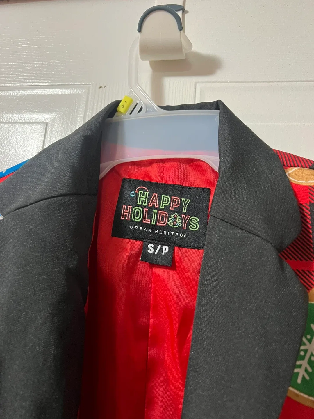 Happy Holidays Urban Heritage Christmas Blazer - S/P image indicator(4)