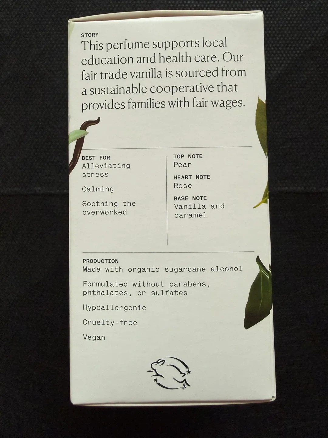 The 7 Virtues Vanilla Woods Perfume/Sealed 50 mL image indicator(3)