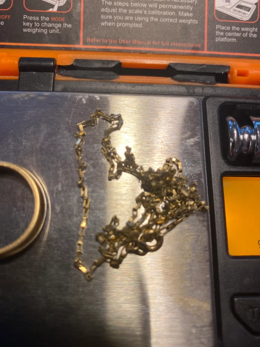 Gold 14k Ring and Chains - 9.72g image indicator(2)