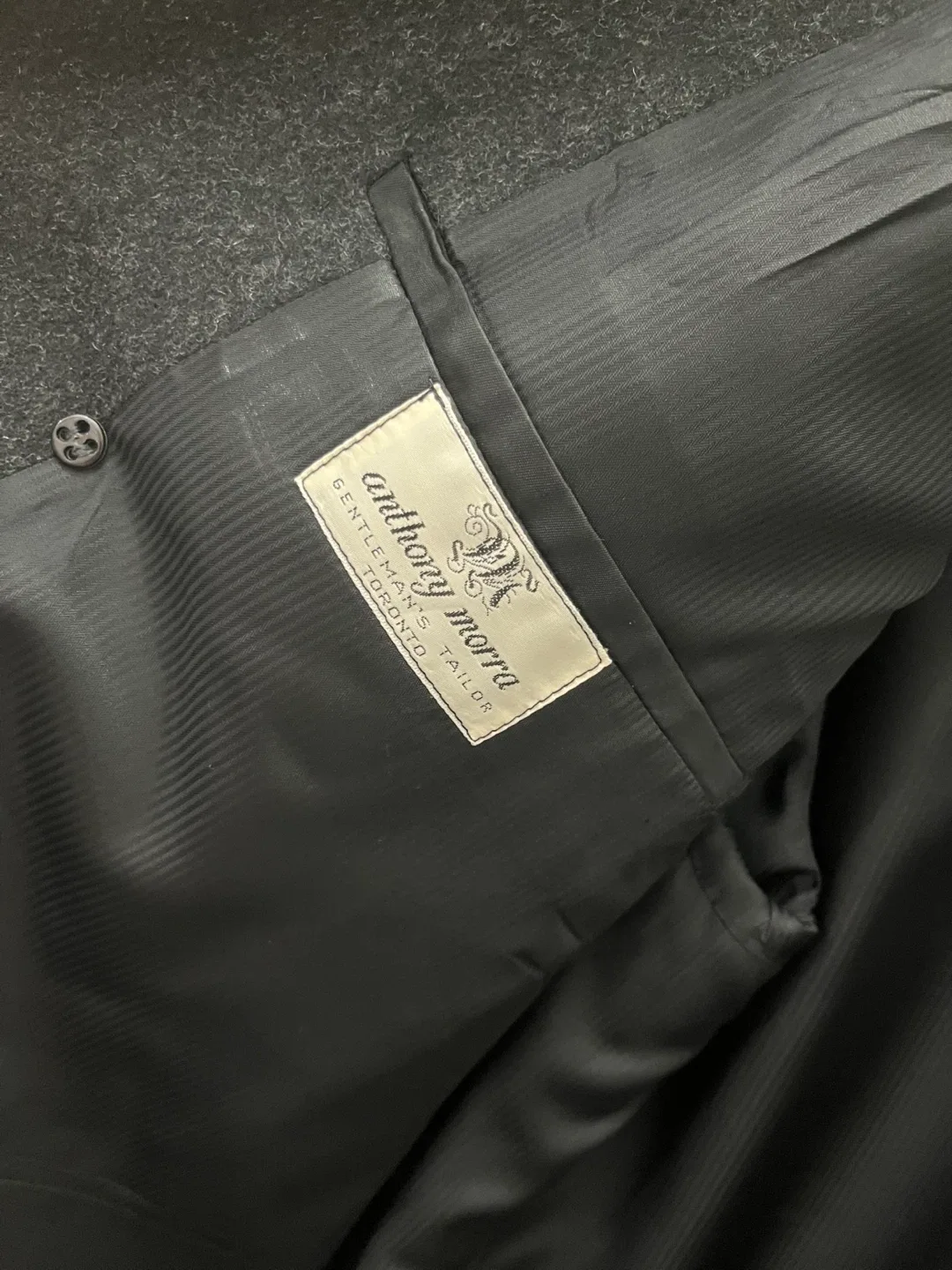 Men’s Black Peacoat image indicator(7)