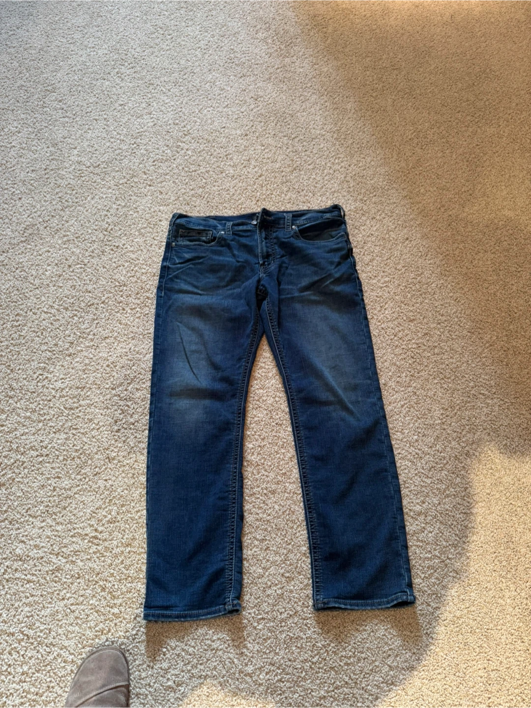 Silver Dark Wash Jeans