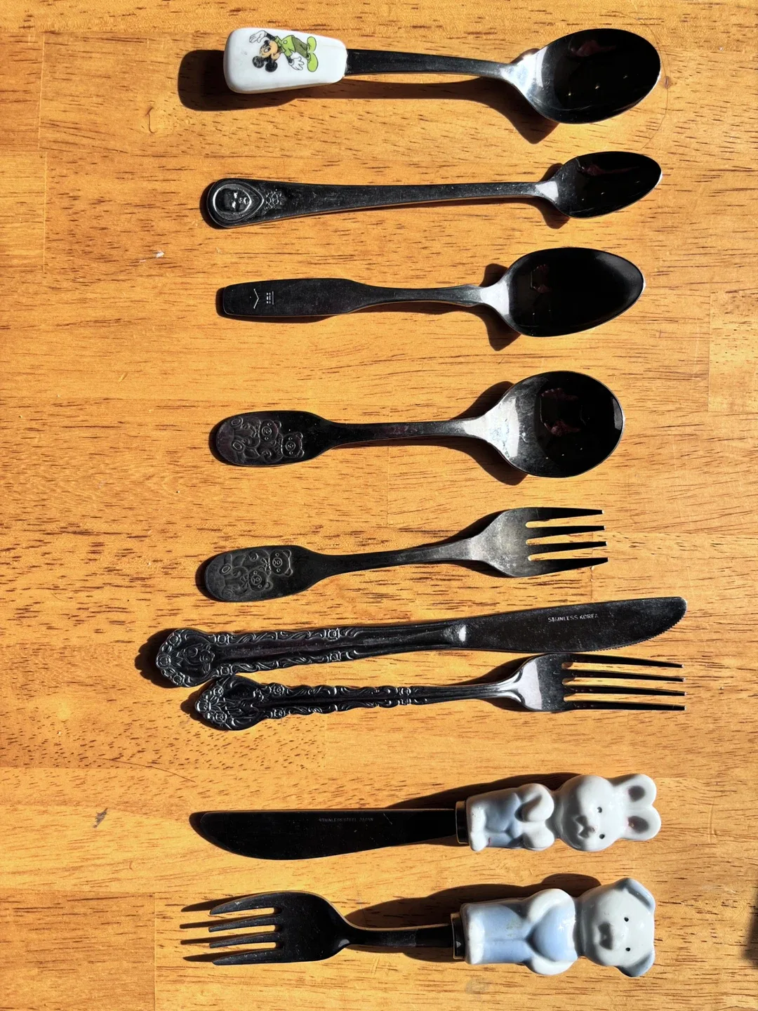 Vintage Children's/Baby/Toddler Silverware Set thumbnail