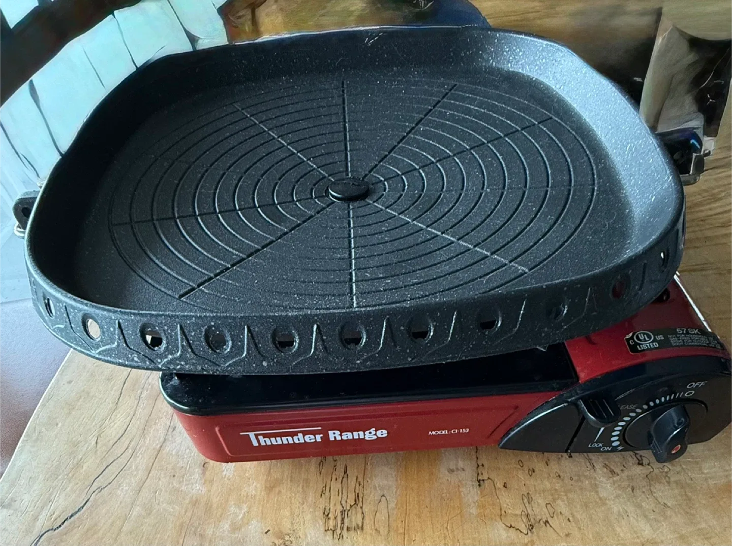 Korean BBQ Grill Pan & Thunder Range Stove image indicator(3)