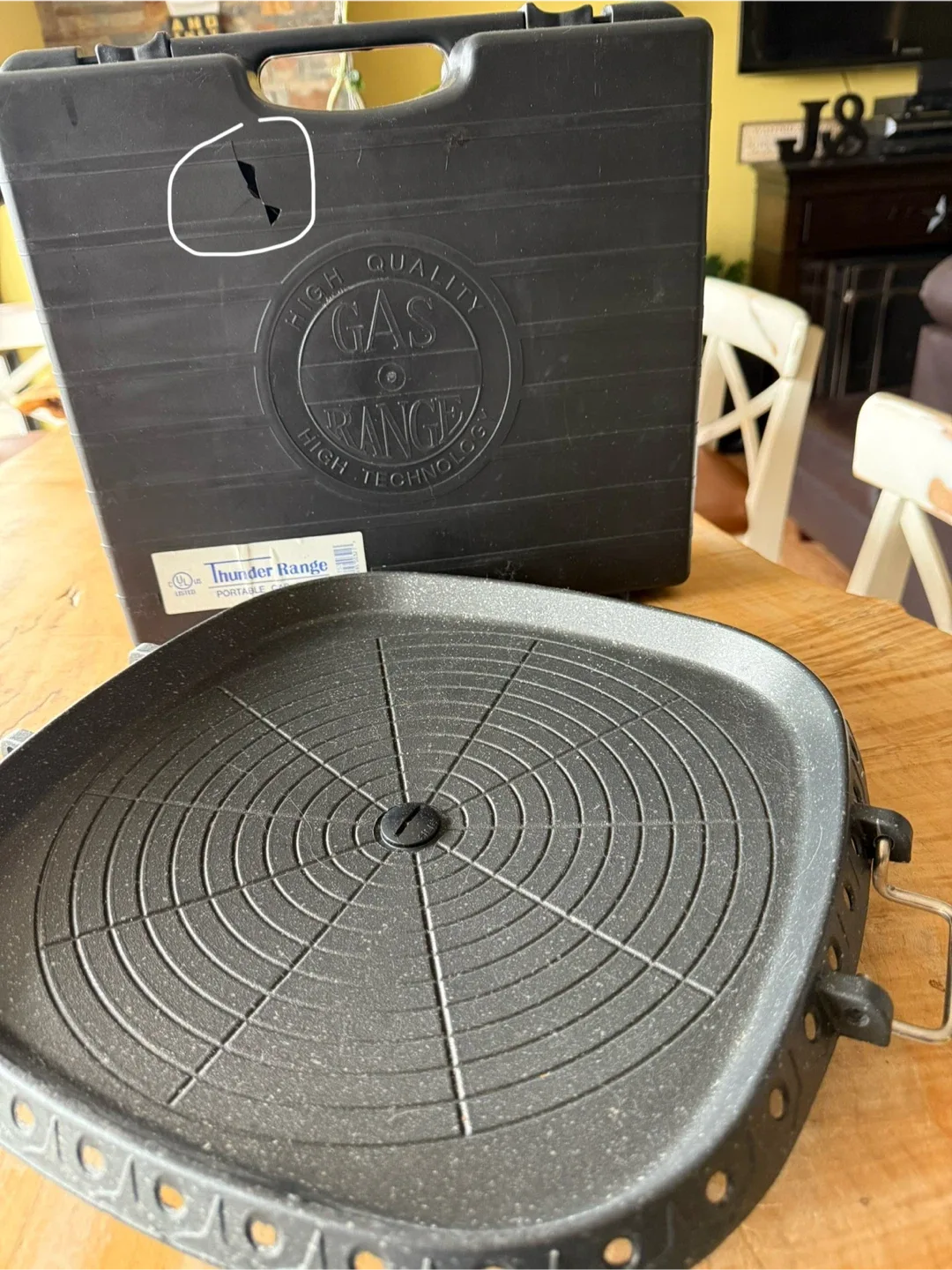 Korean BBQ Grill Pan & Thunder Range Stove image indicator(5)