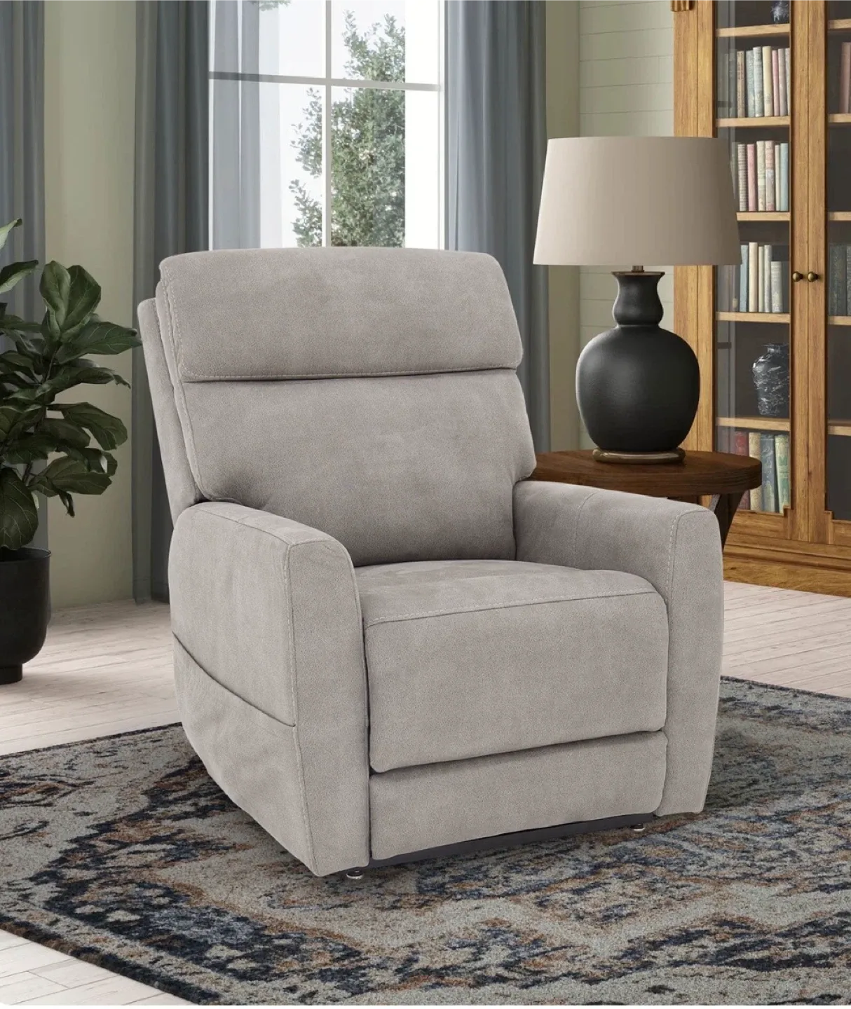 Alfred Heated Recliner Lift Chair with Power Headrest image indicator(8)