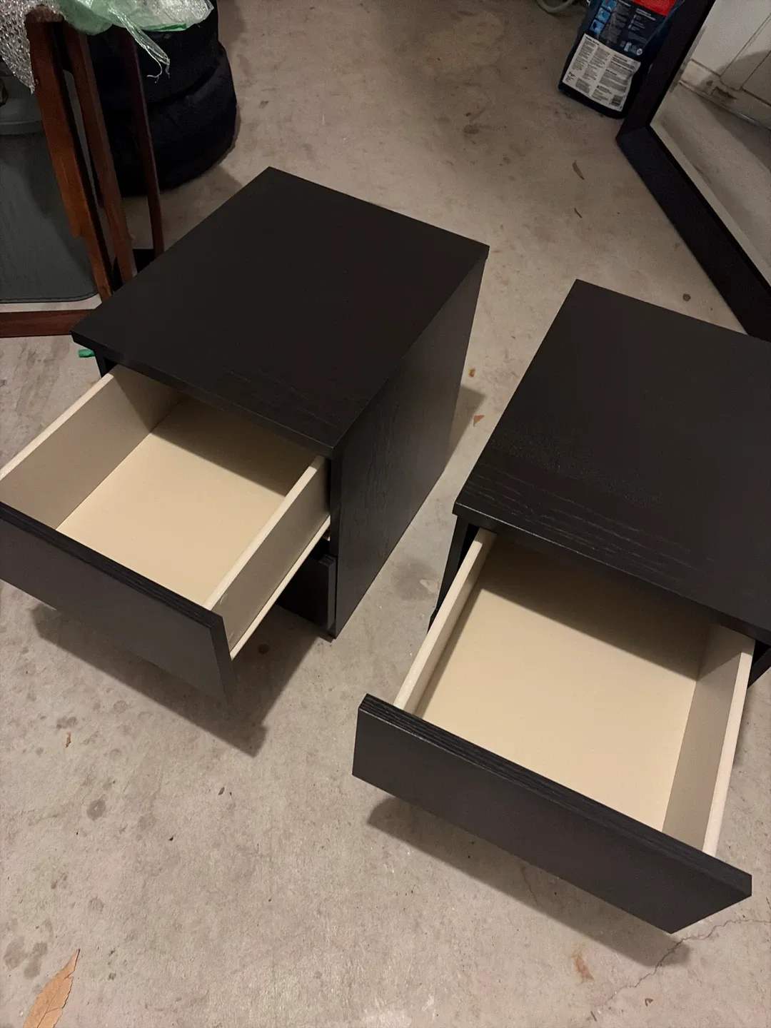 Malm nightstands - Black image indicator(4)