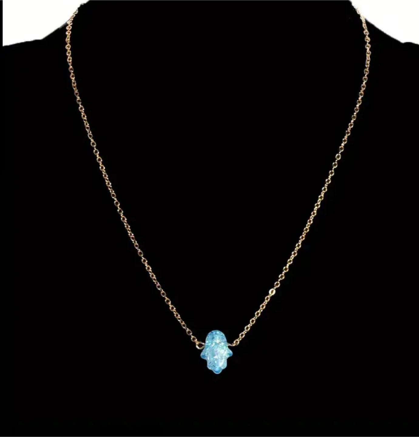 18 karat gold plated necklace for $24 - photo 2
