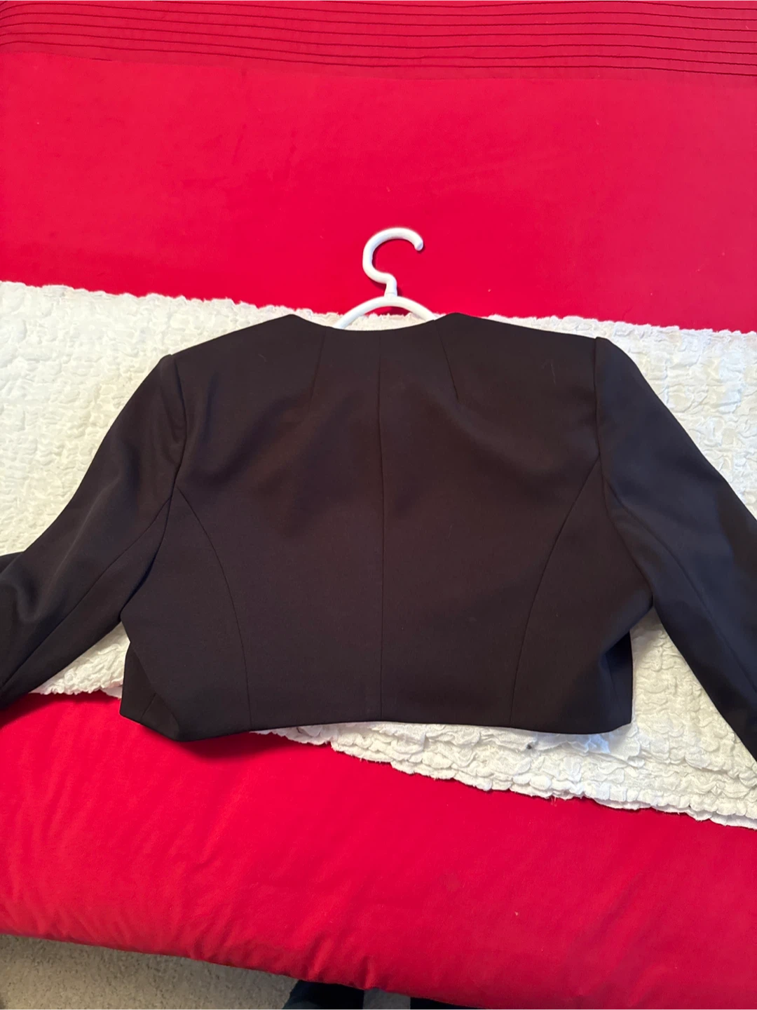 Le Chateau Black Bolero Jacket - Size XS - photo 2