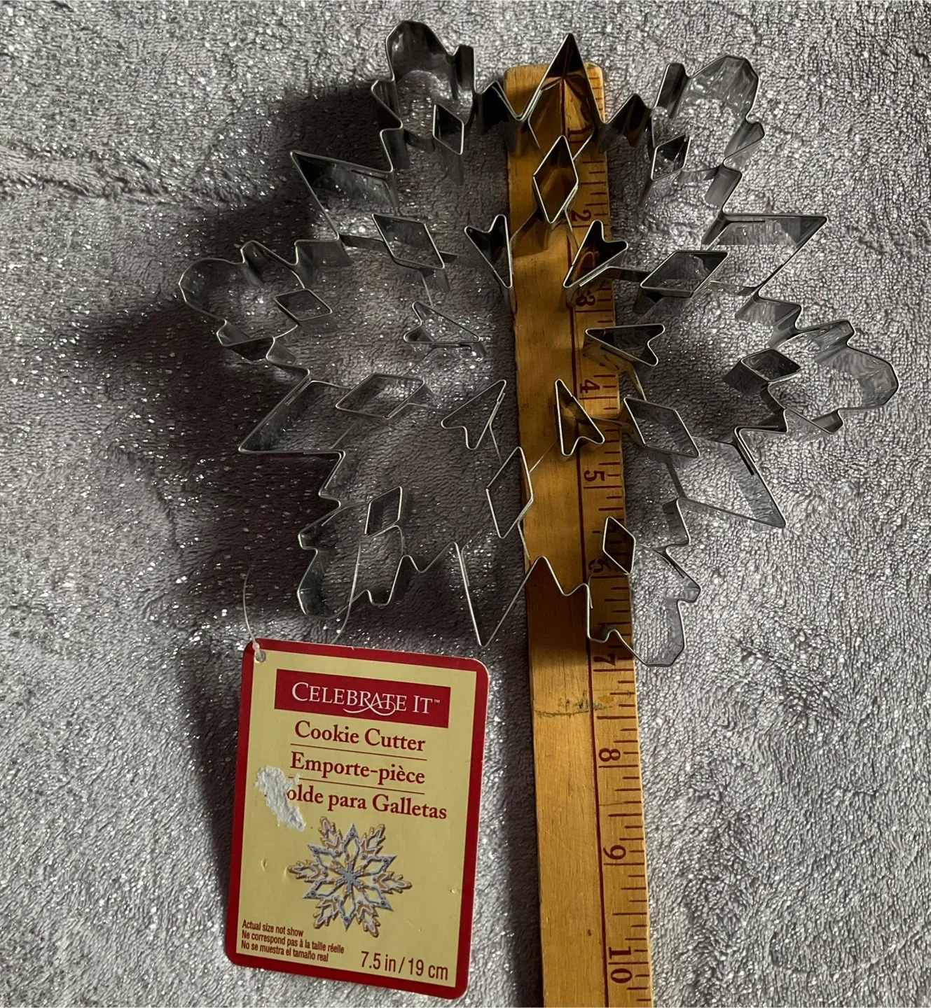 Celebrate It Snowflake Cookie Cutter - Extra Large image indicator(3)