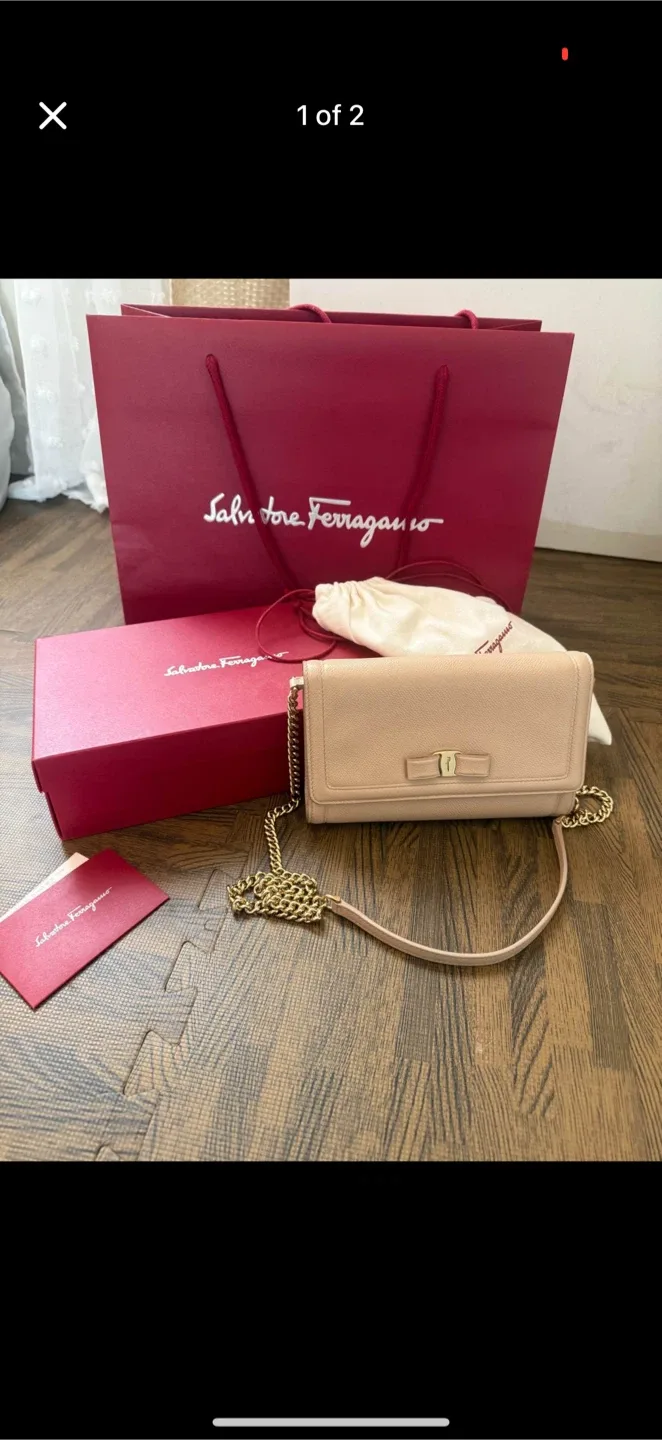 Salvatore Ferragamo Crossbody Bag - Excellent Condition!