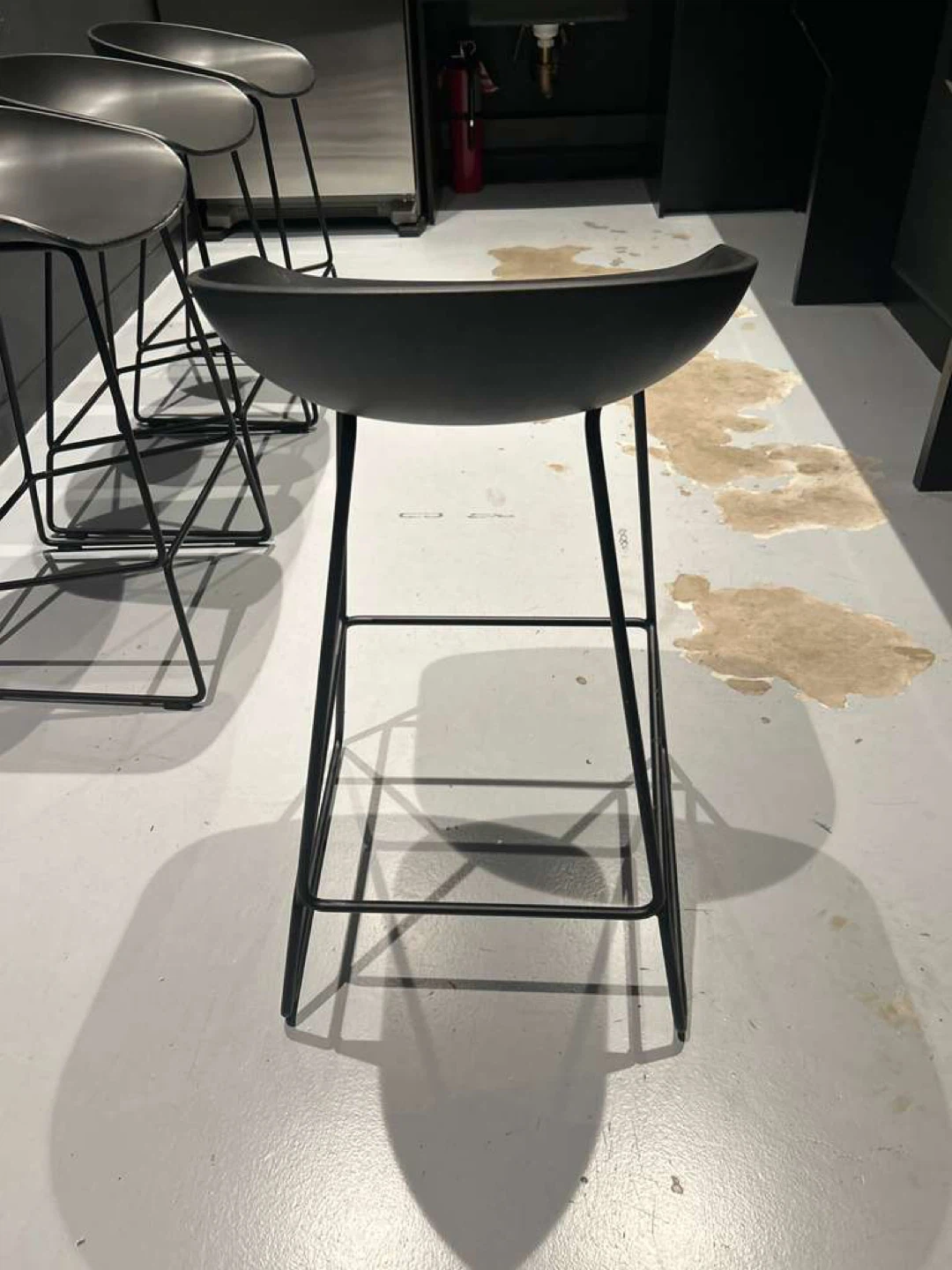 Black Bar Stools - Set of 4 - photo 4