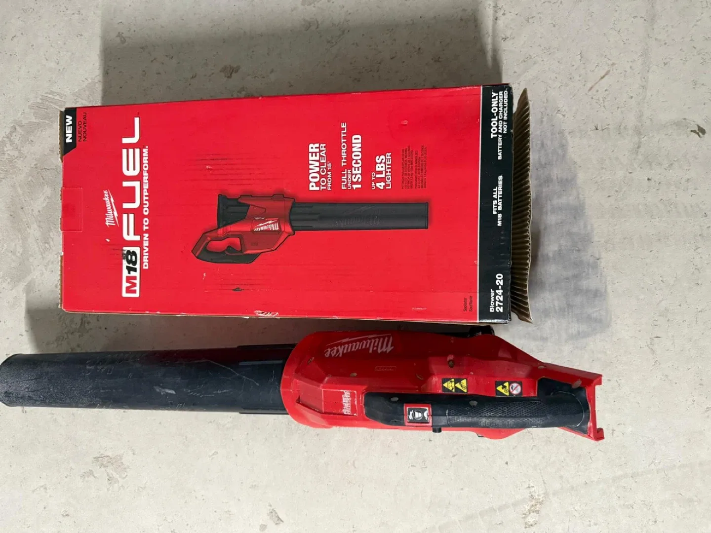 Milwaukee M18 FUEL Blower - Bare Tool image indicator(2)