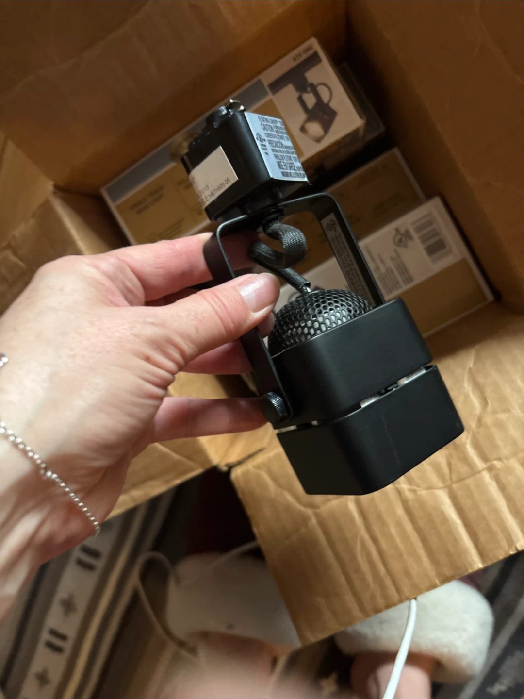 5 Hampton Bay Single Track Head Light - Black - photo 5
