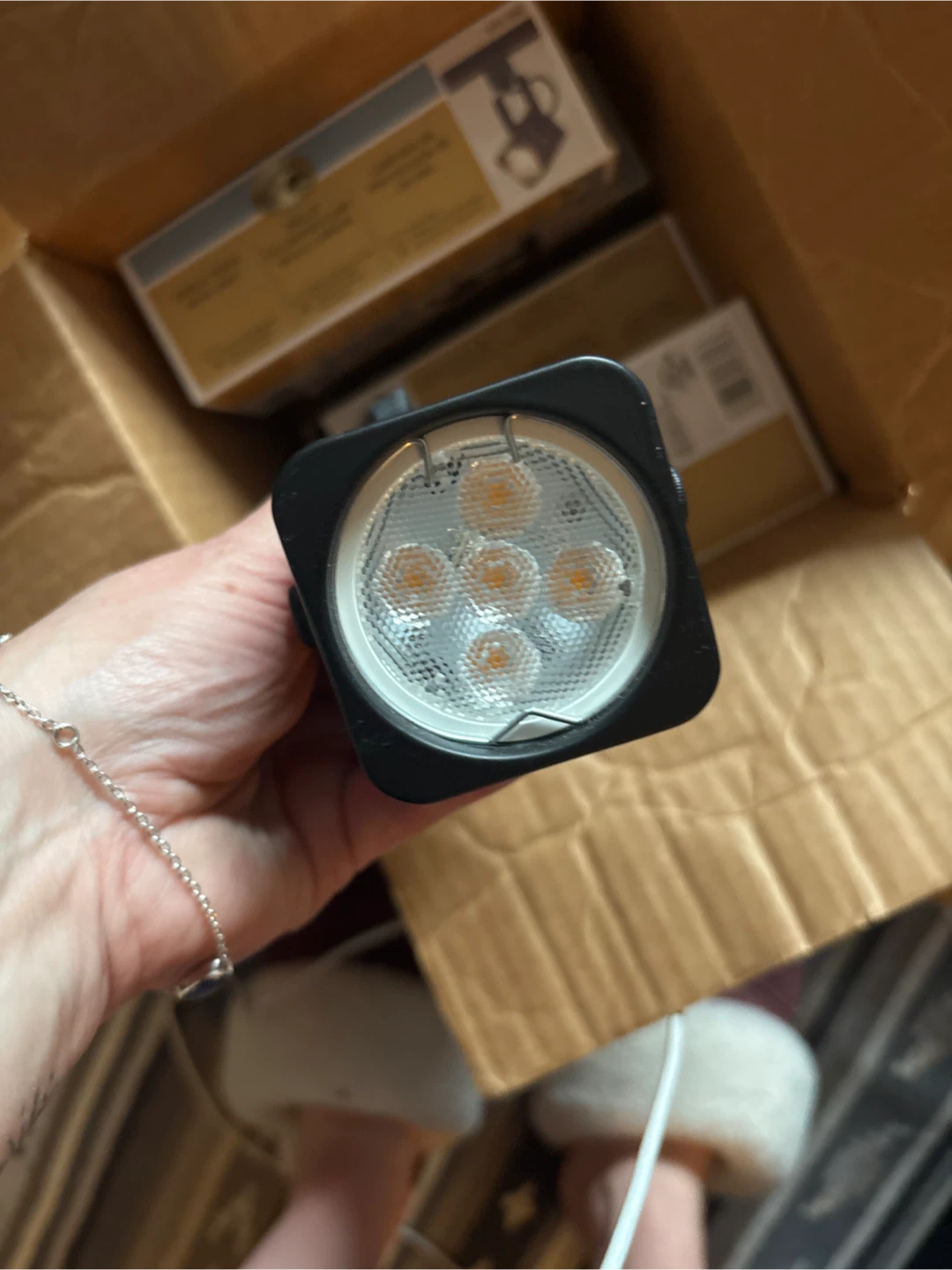 5 Hampton Bay Single Track Head Light - Black - photo 4