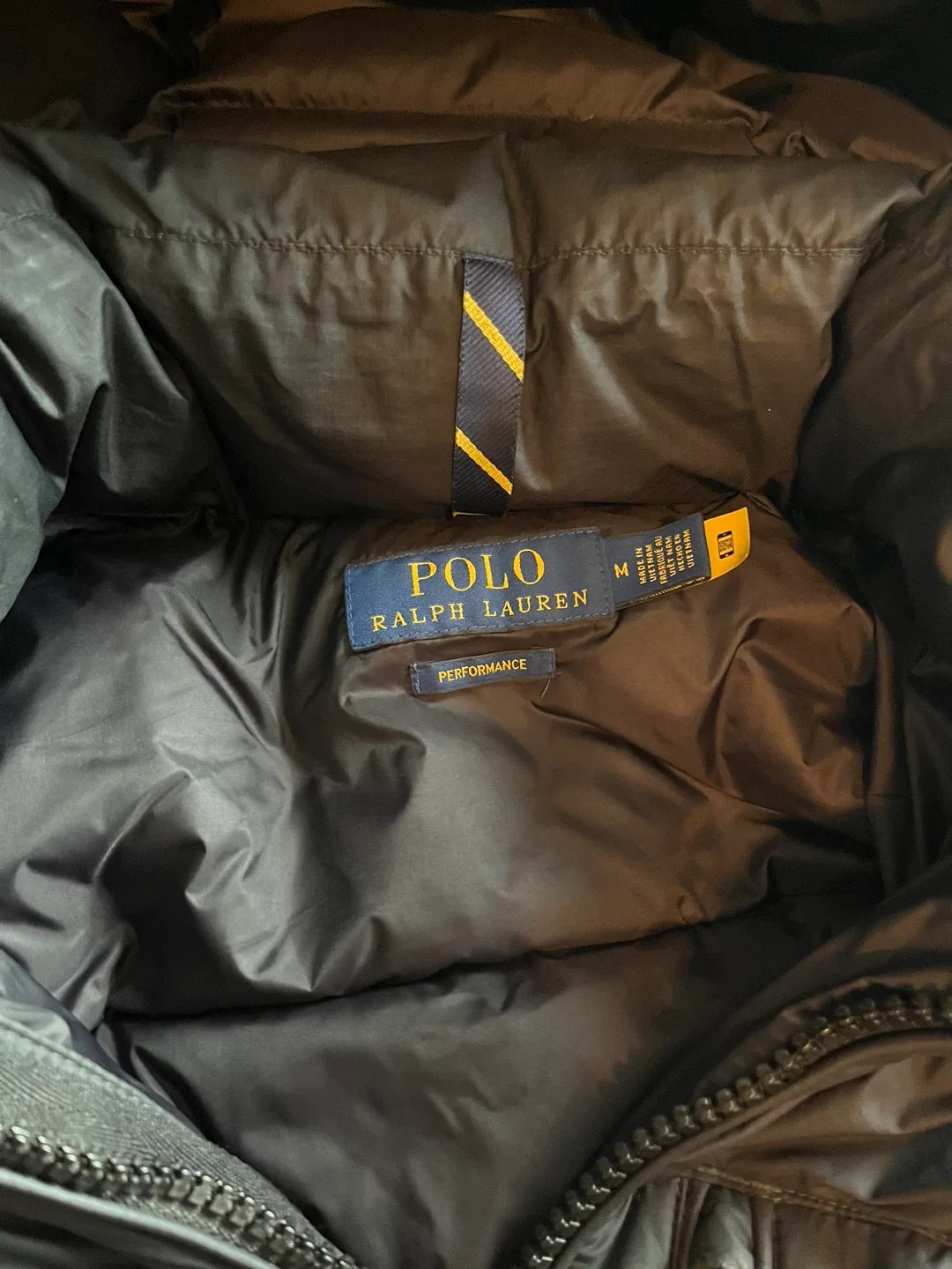 Polo Ralph Lauren Black Puffer Jacket (M) image indicator(2)