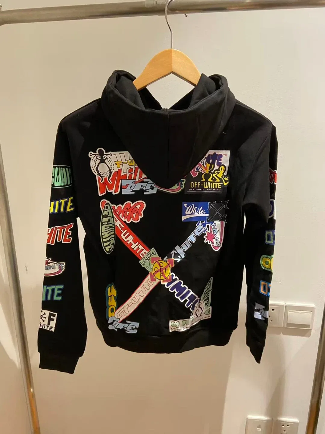 Off-White Black Hoodie