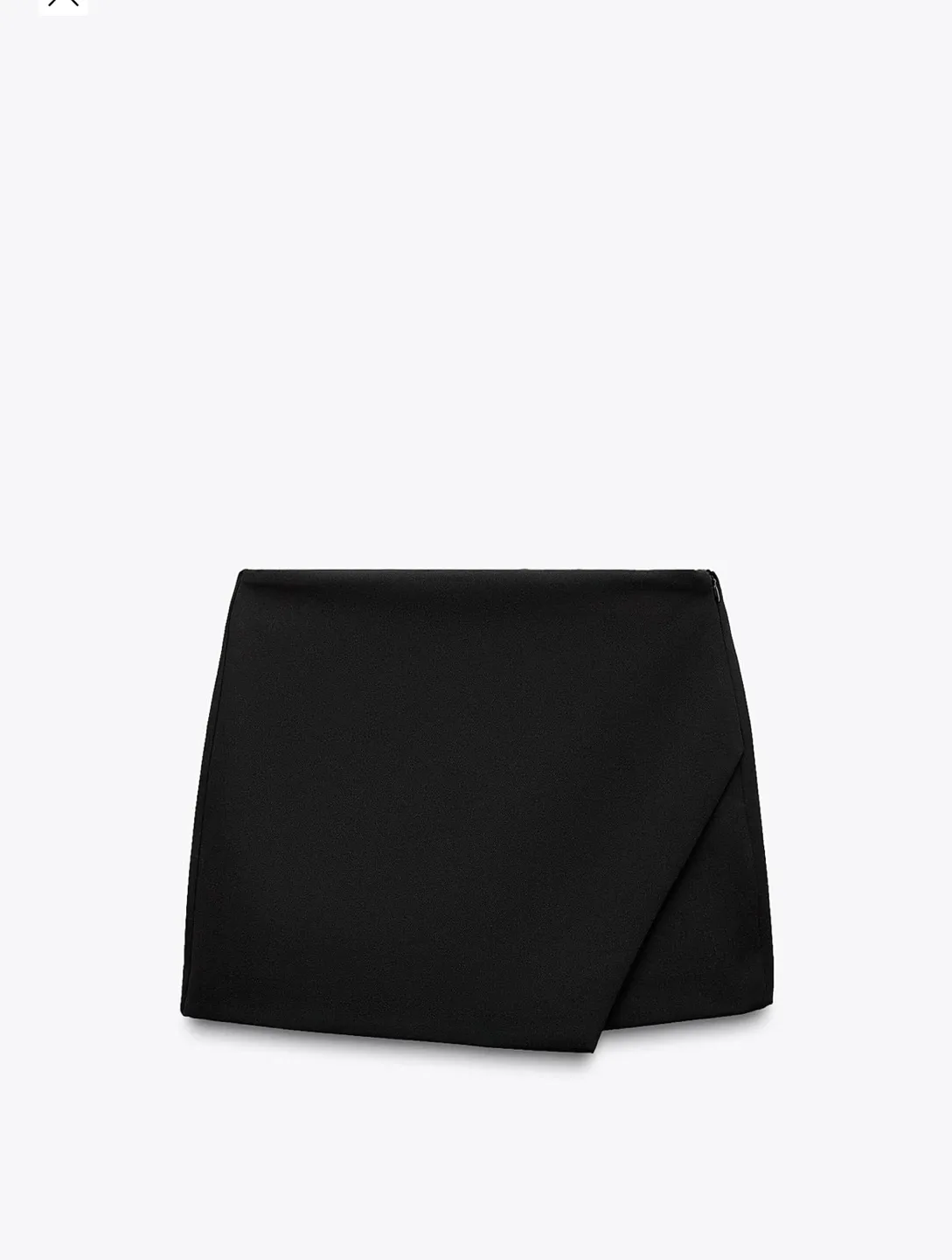 Black Mini Skort - Size S