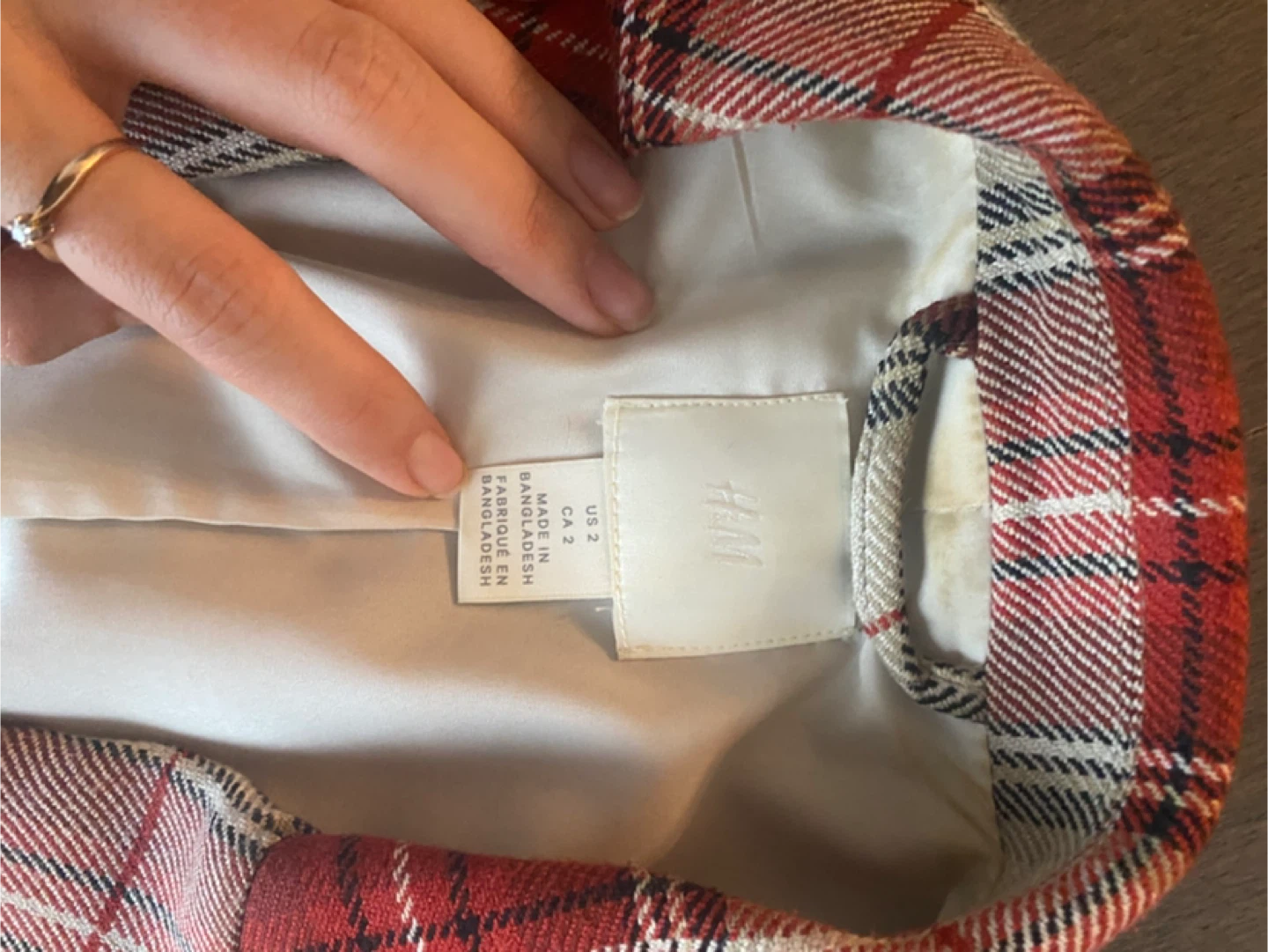 H&M Plaid Suit Set - Size US 2/4 - photo 4