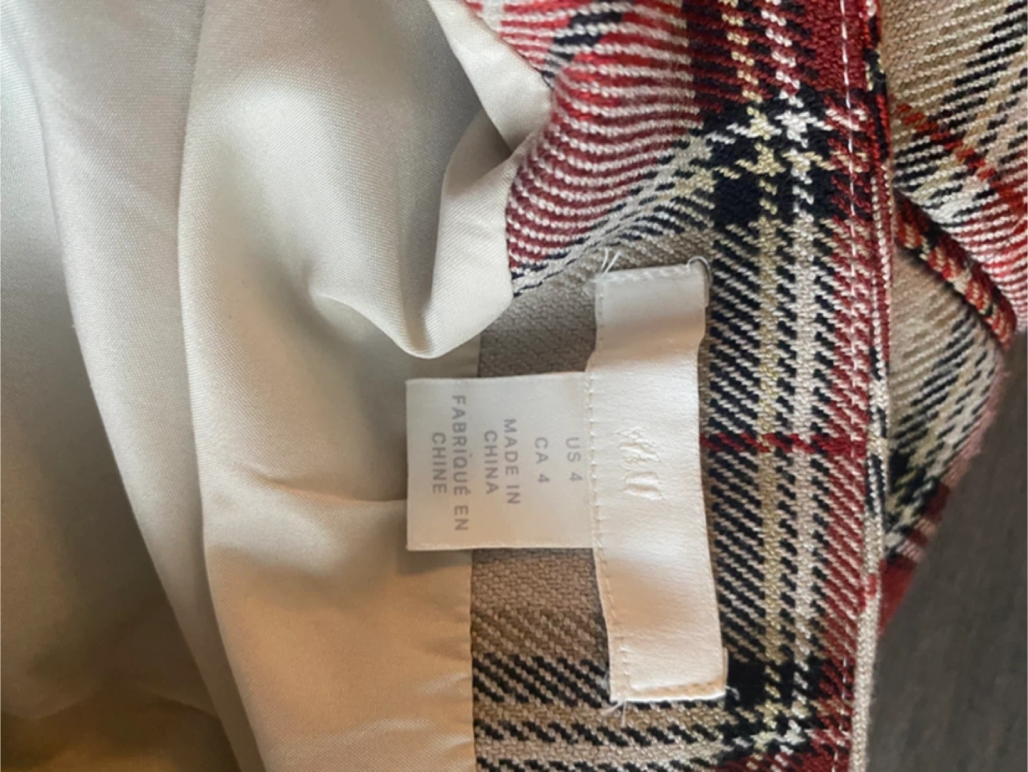 H&M Plaid Suit Set - Size US 2/4 - photo 5