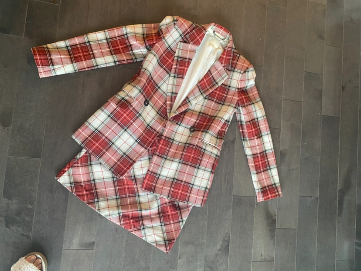 H&M Plaid Suit Set - Size US 2/4 - photo 3