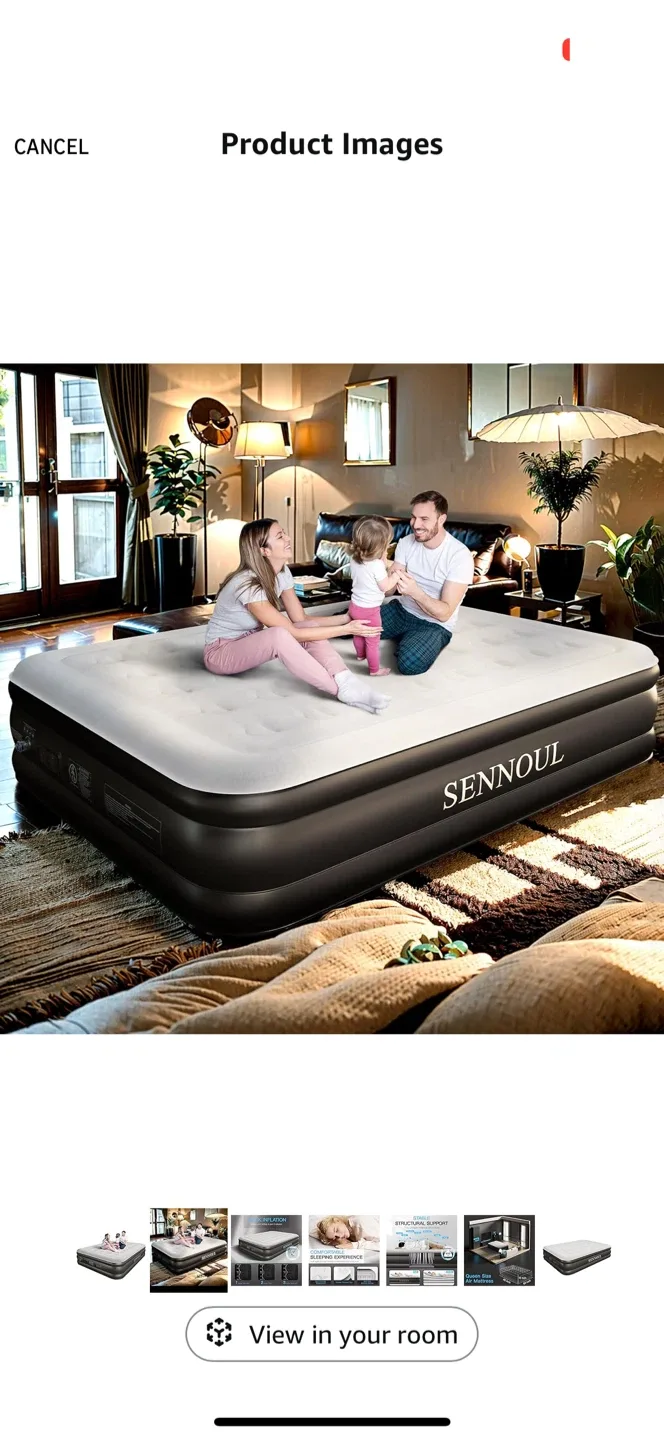 SENNOUL Air Mattress - Queen Size image indicator(4)