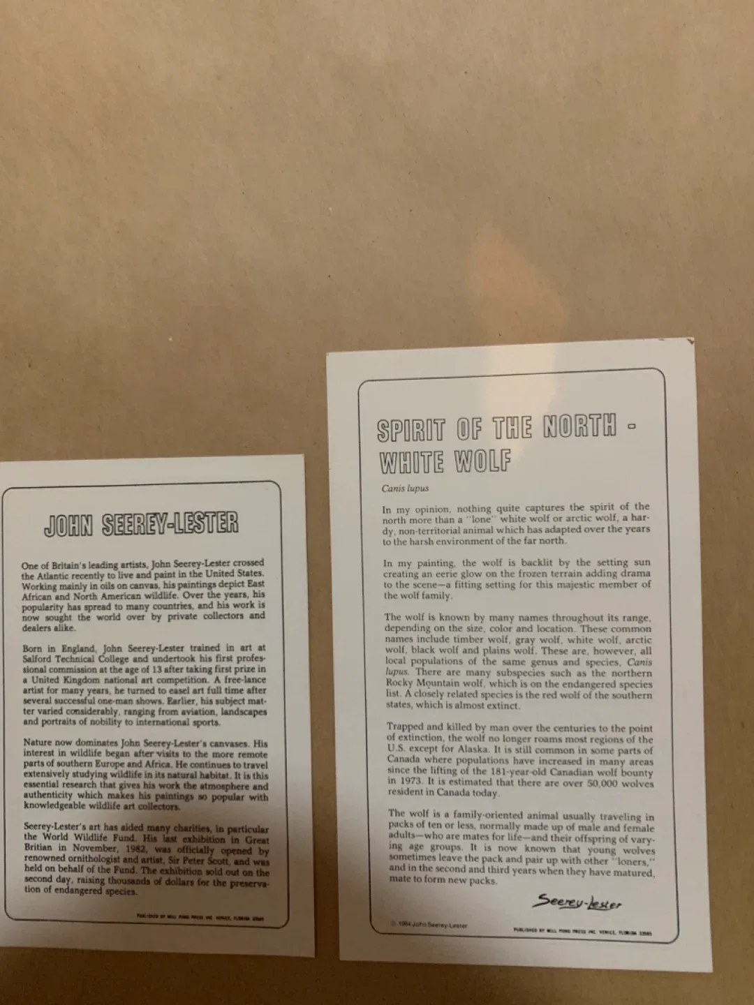 John Seerey-Lester Framed Wolf Print image indicator(2)