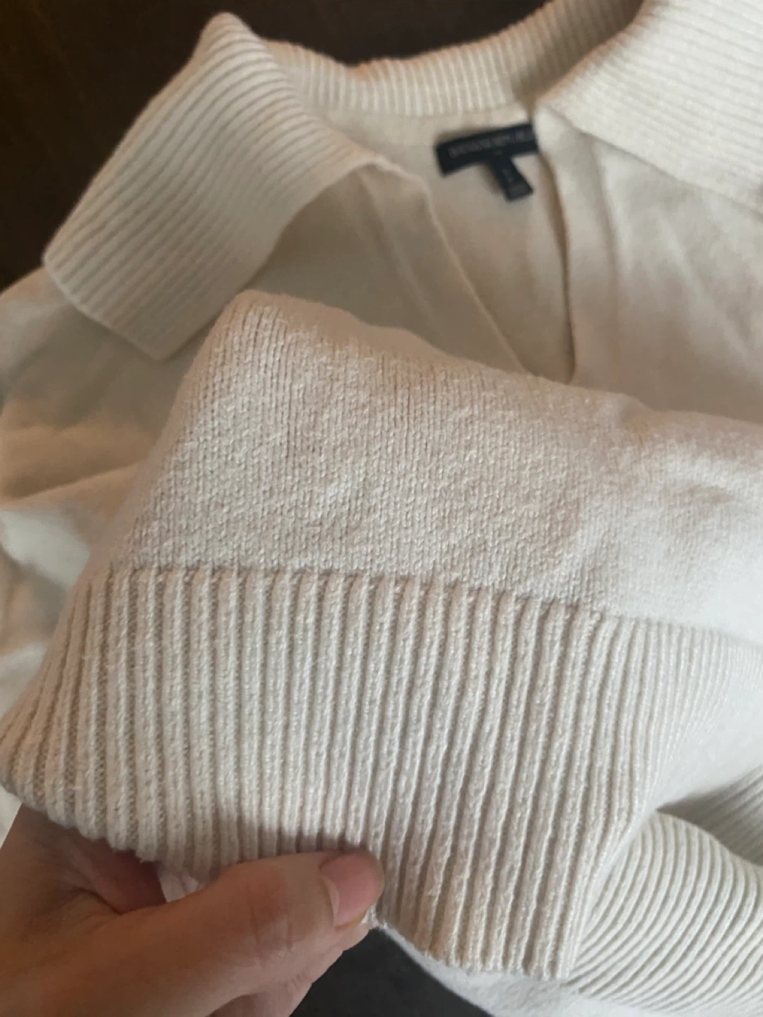 Banana Republic Cream Sweater - Size Small - photo 4