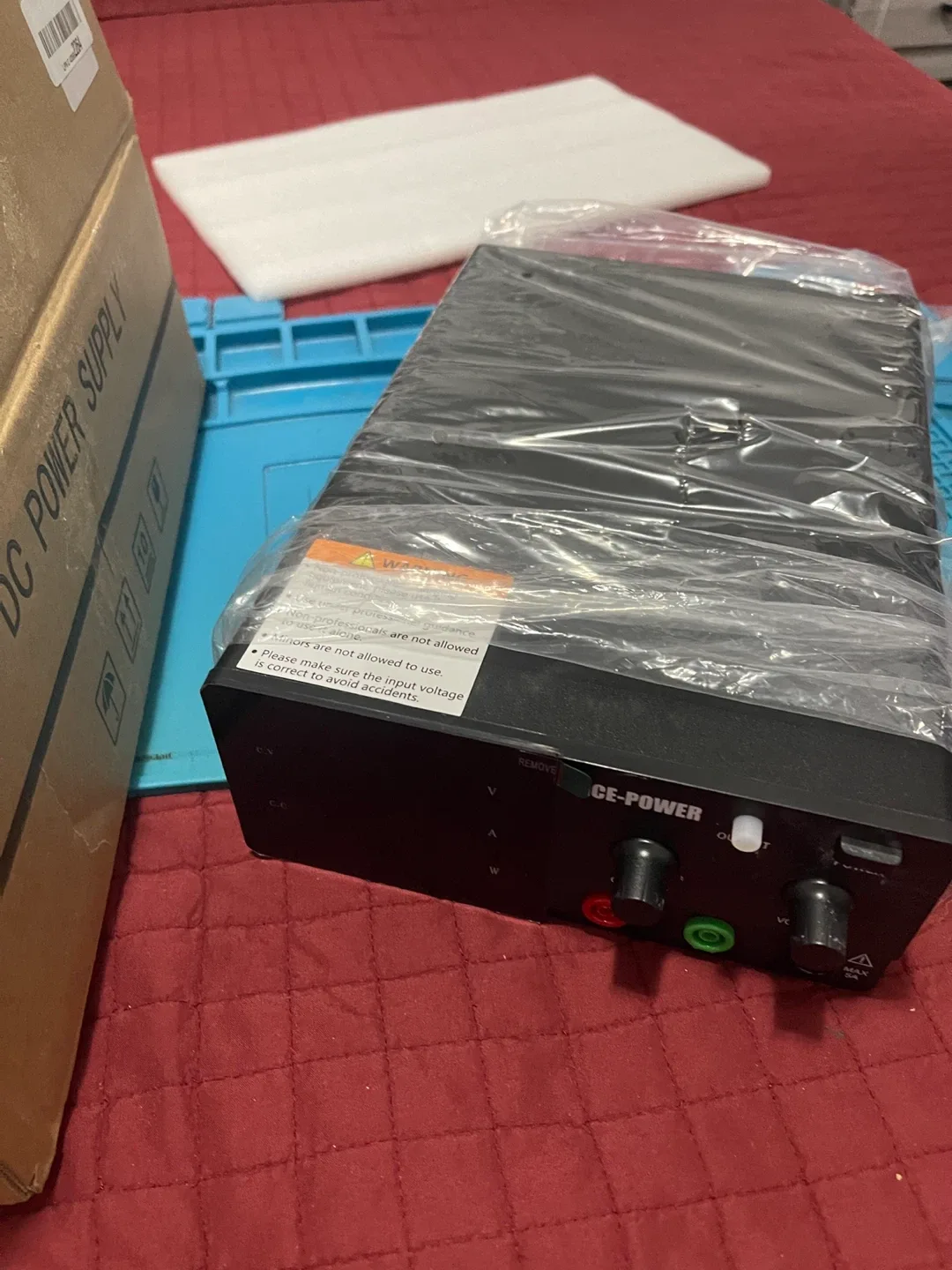 Electronics Repair Kit w/ DC Power Supply & Heat Gun image indicator(2)