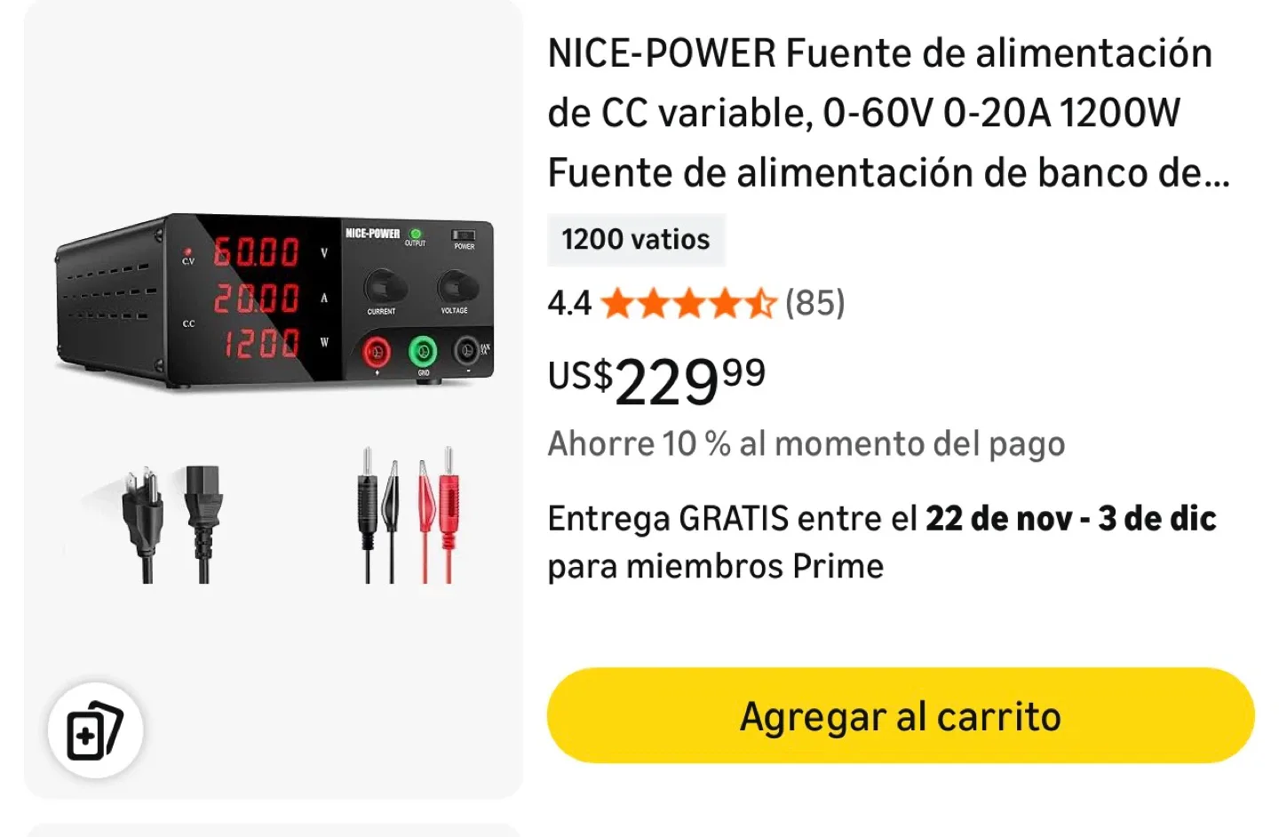 Electronics Repair Kit w/ DC Power Supply & Heat Gun image indicator(10)