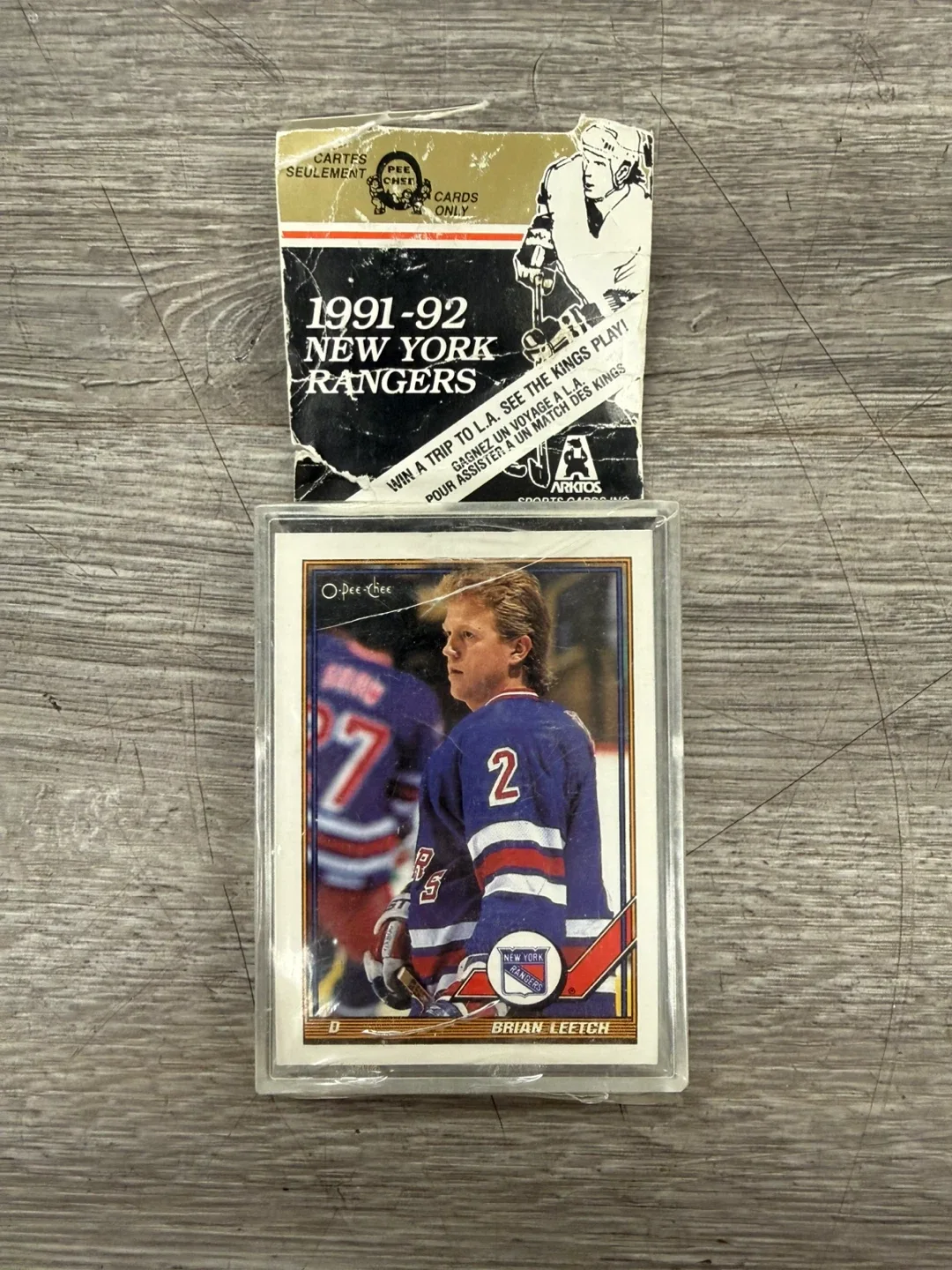 1991-92 O-Pee-Chee New York Rangers Hockey Cards thumbnail