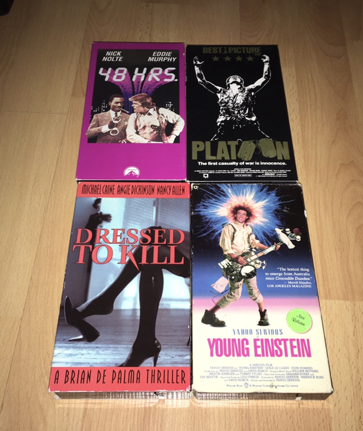 ($5 each) VHS Tapes