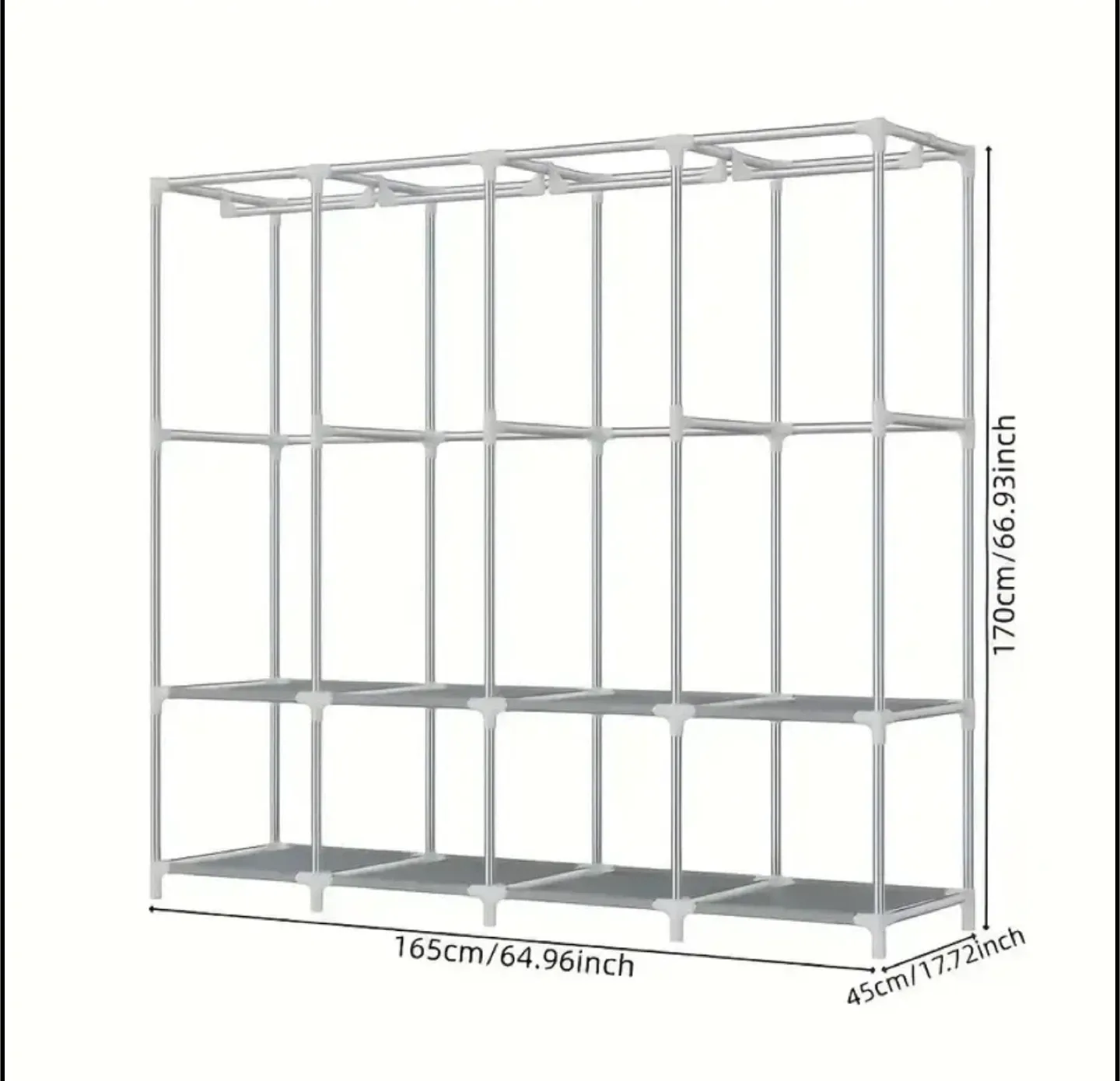 Portable Wardrobe Closet Organizer - Brand new in box image indicator(3)