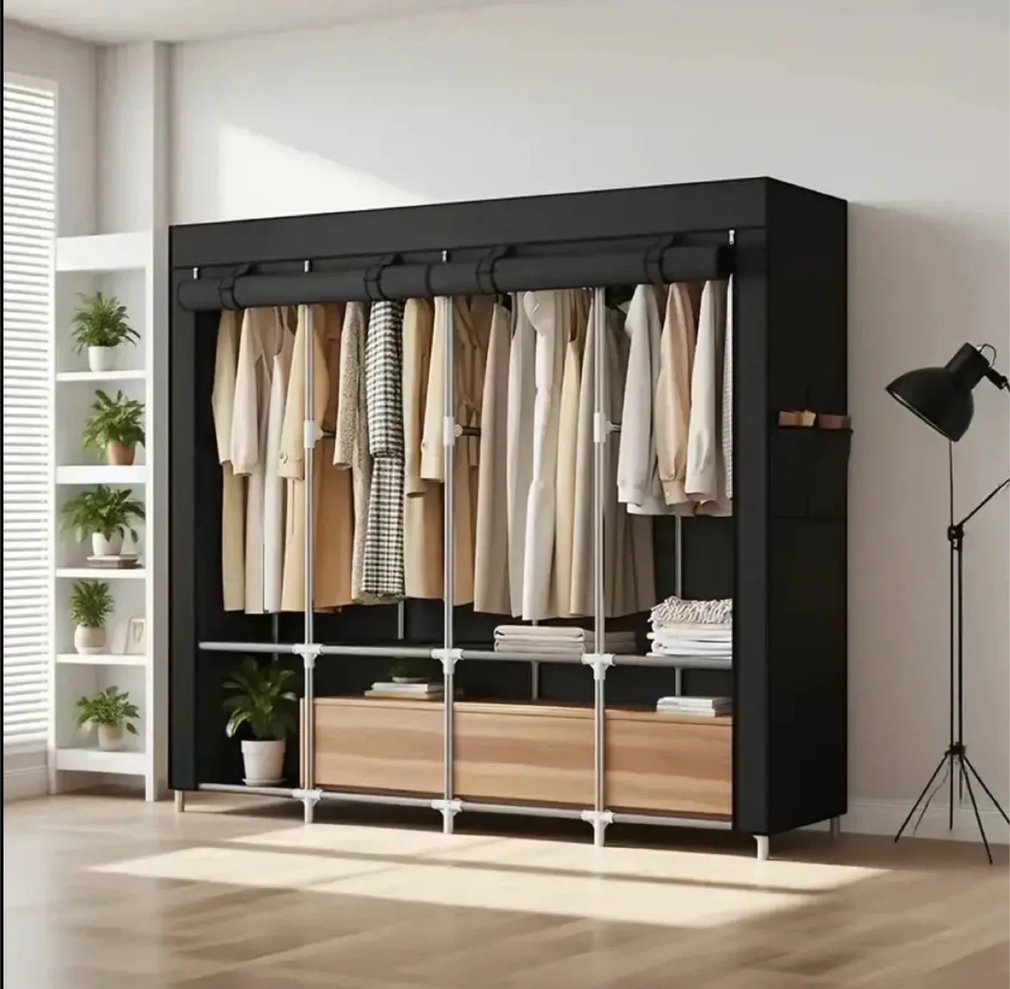 Portable Wardrobe Closet Organizer - Brand new in box