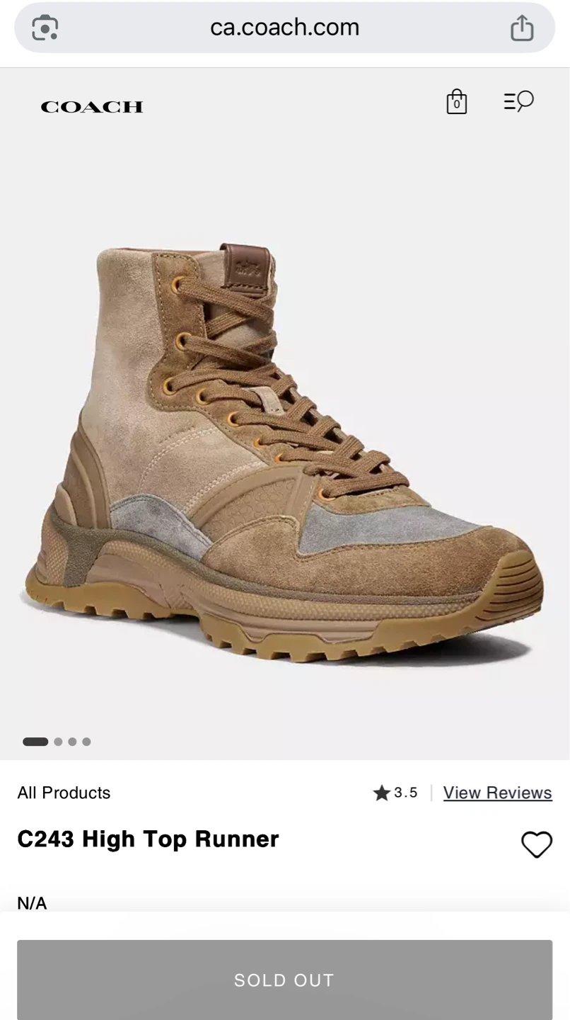 Coach & Grounds shoes
