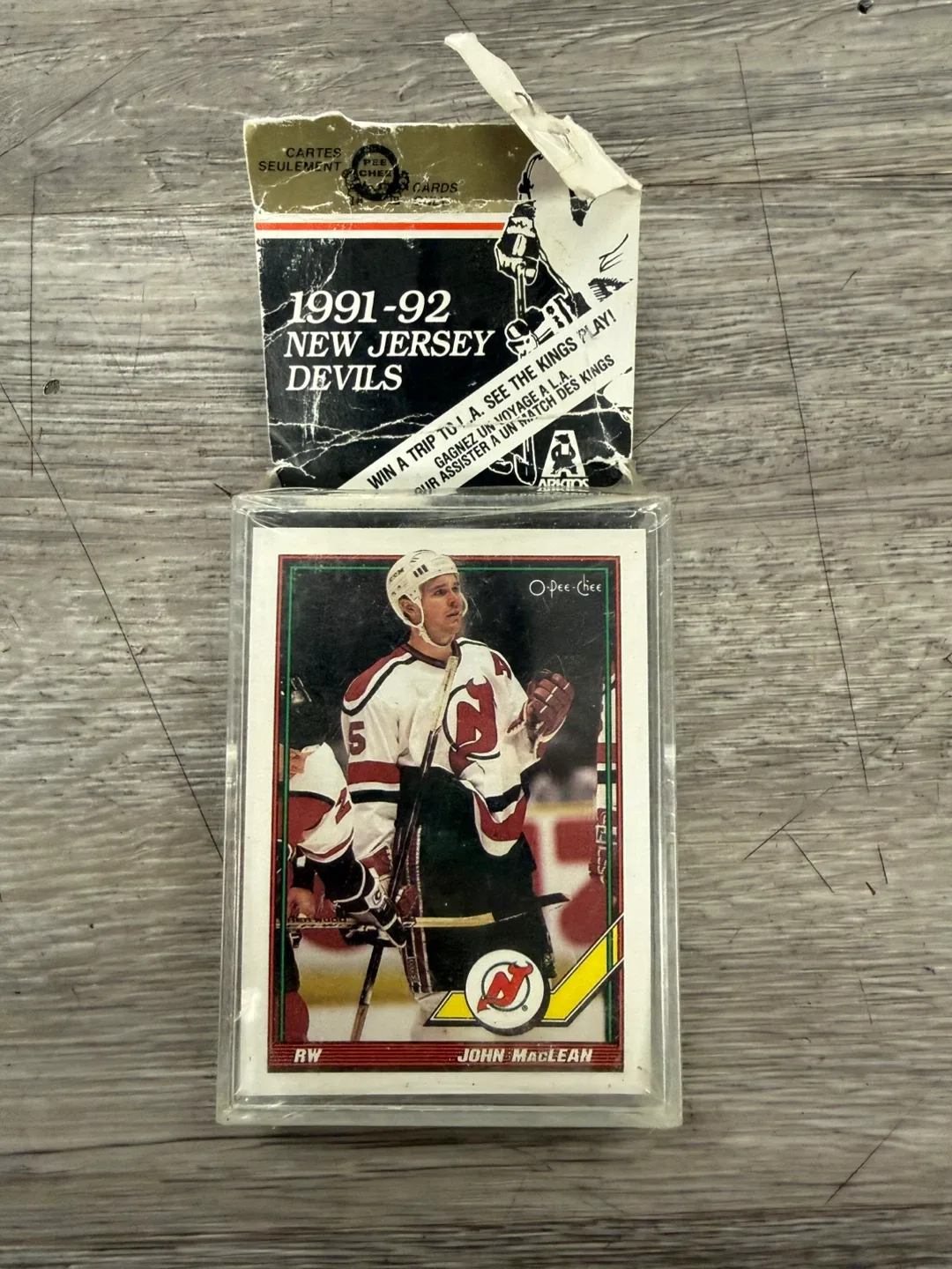 1991-1992 O-Pee-Chee New Jersey Devils Hockey Cards thumbnail