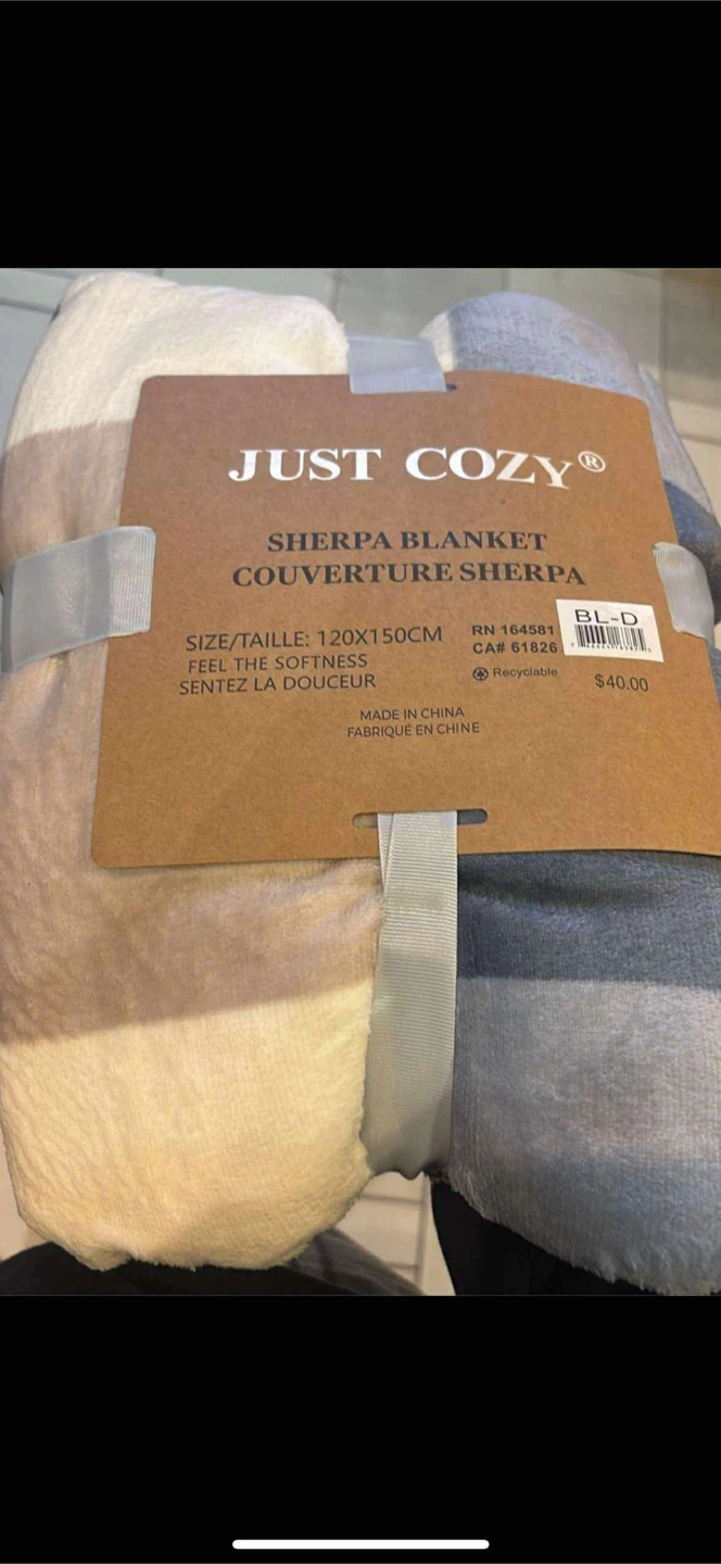 Just Cozy Sherpa Blanket 120x150cm - photo 5