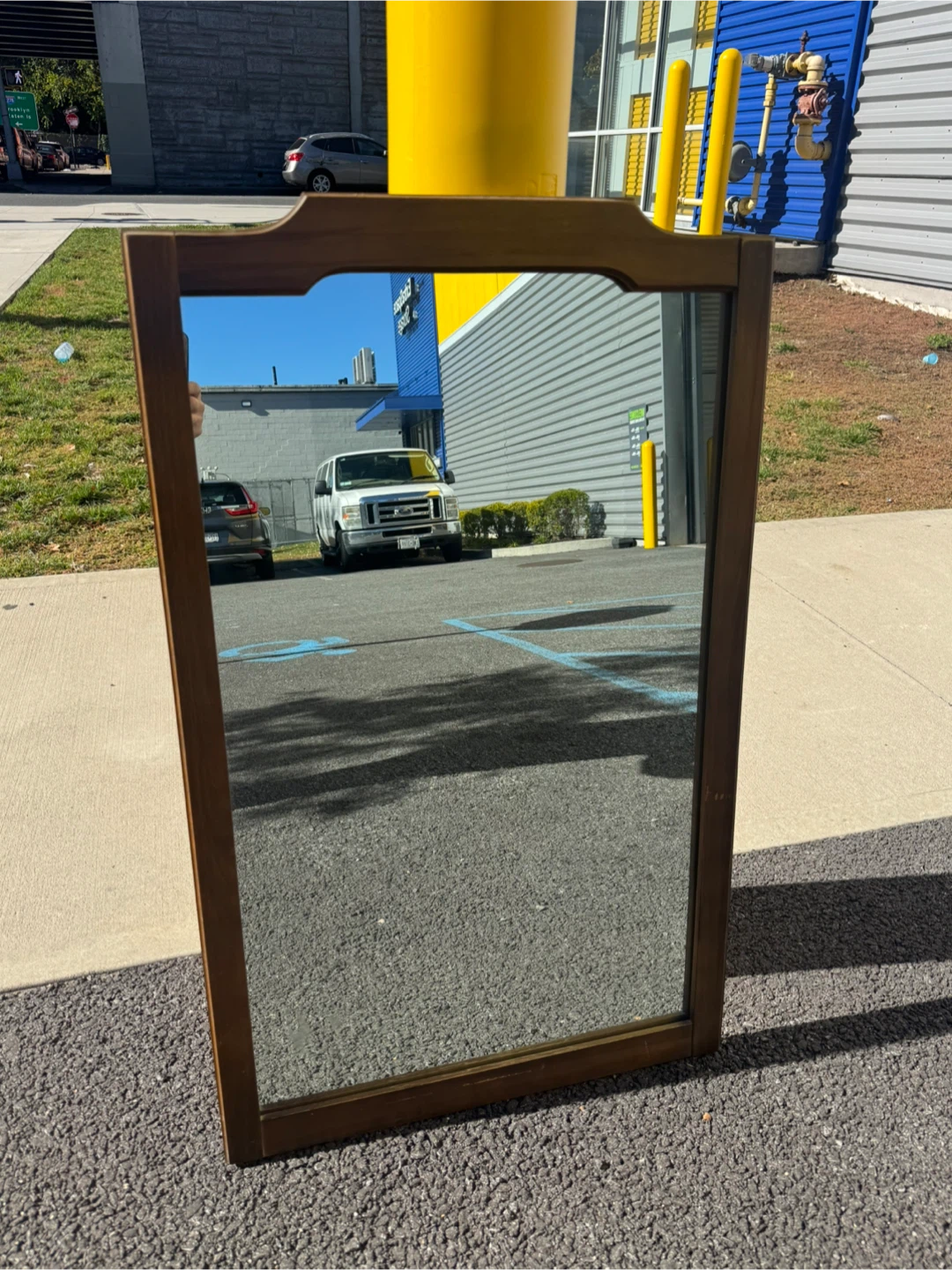 Free delivery Mirror mcm antique