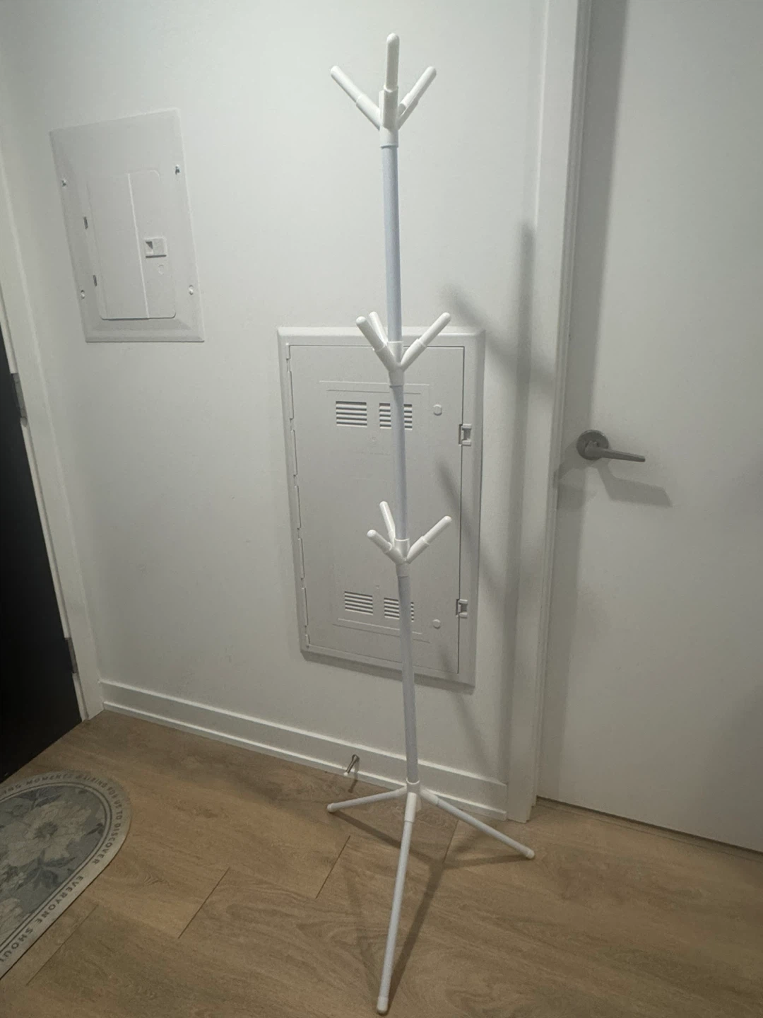 White Coat Rack Stand -165CM Tall - photo 2