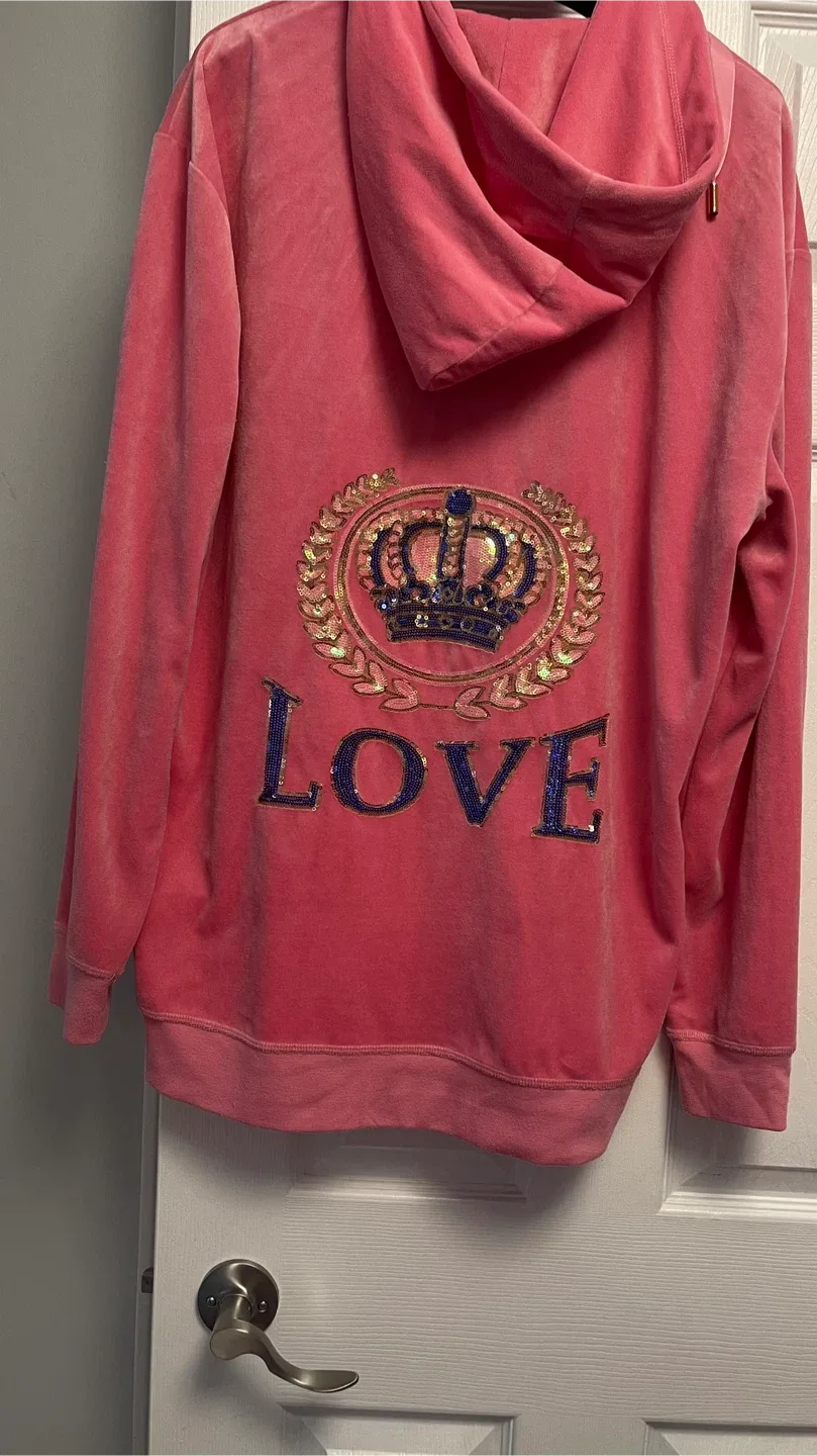 Pink Velour Tracksuit Set image indicator(3)