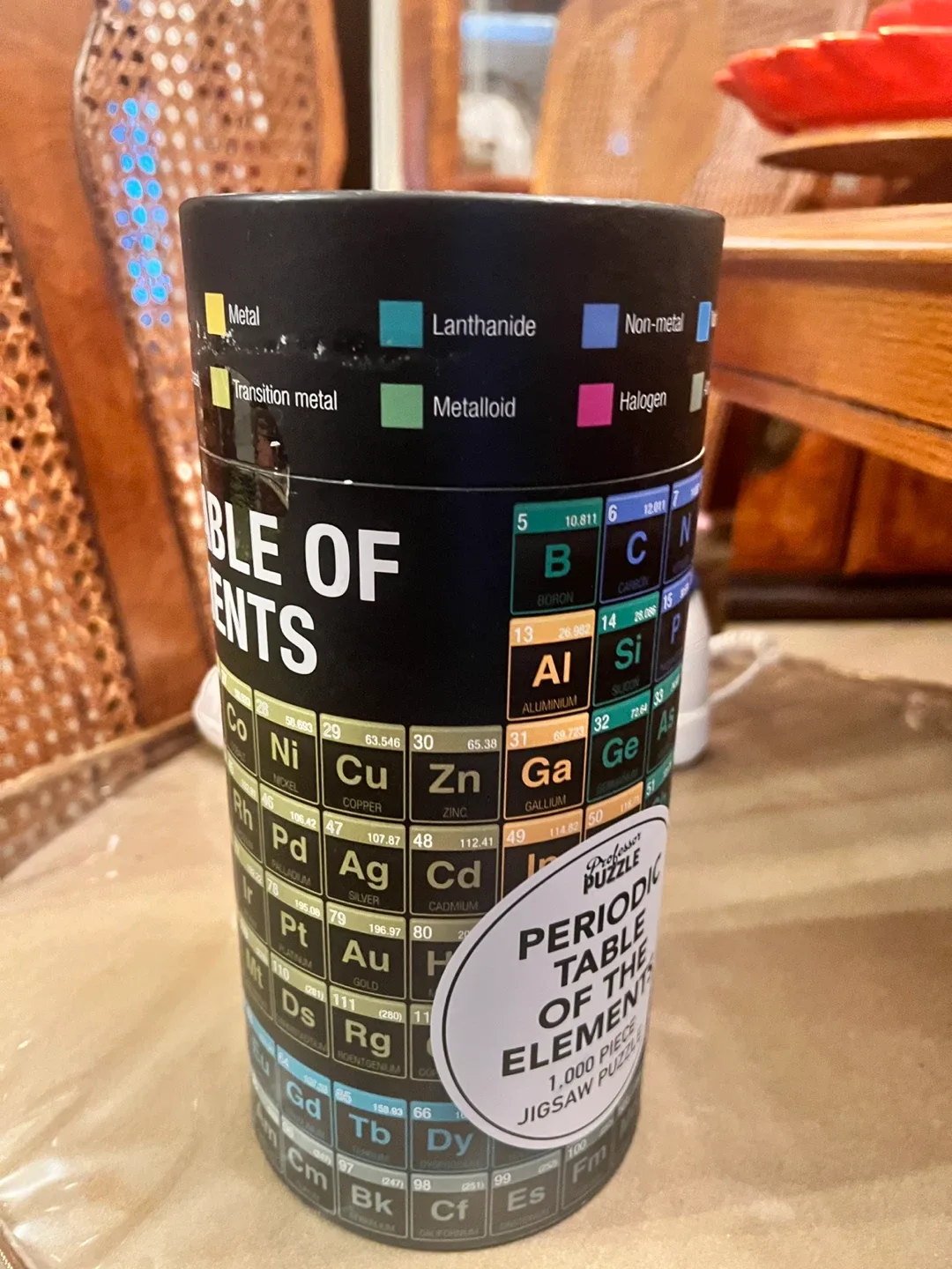 Professor Puzzle Periodic Table of Elements 1000 Piece Jigsaw image indicator(3)