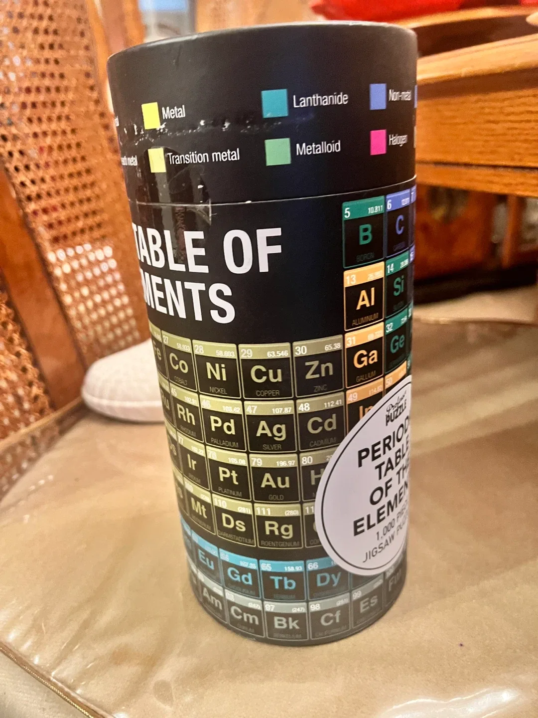 Professor Puzzle Periodic Table of Elements 1000 Piece Jigsaw image indicator(2)