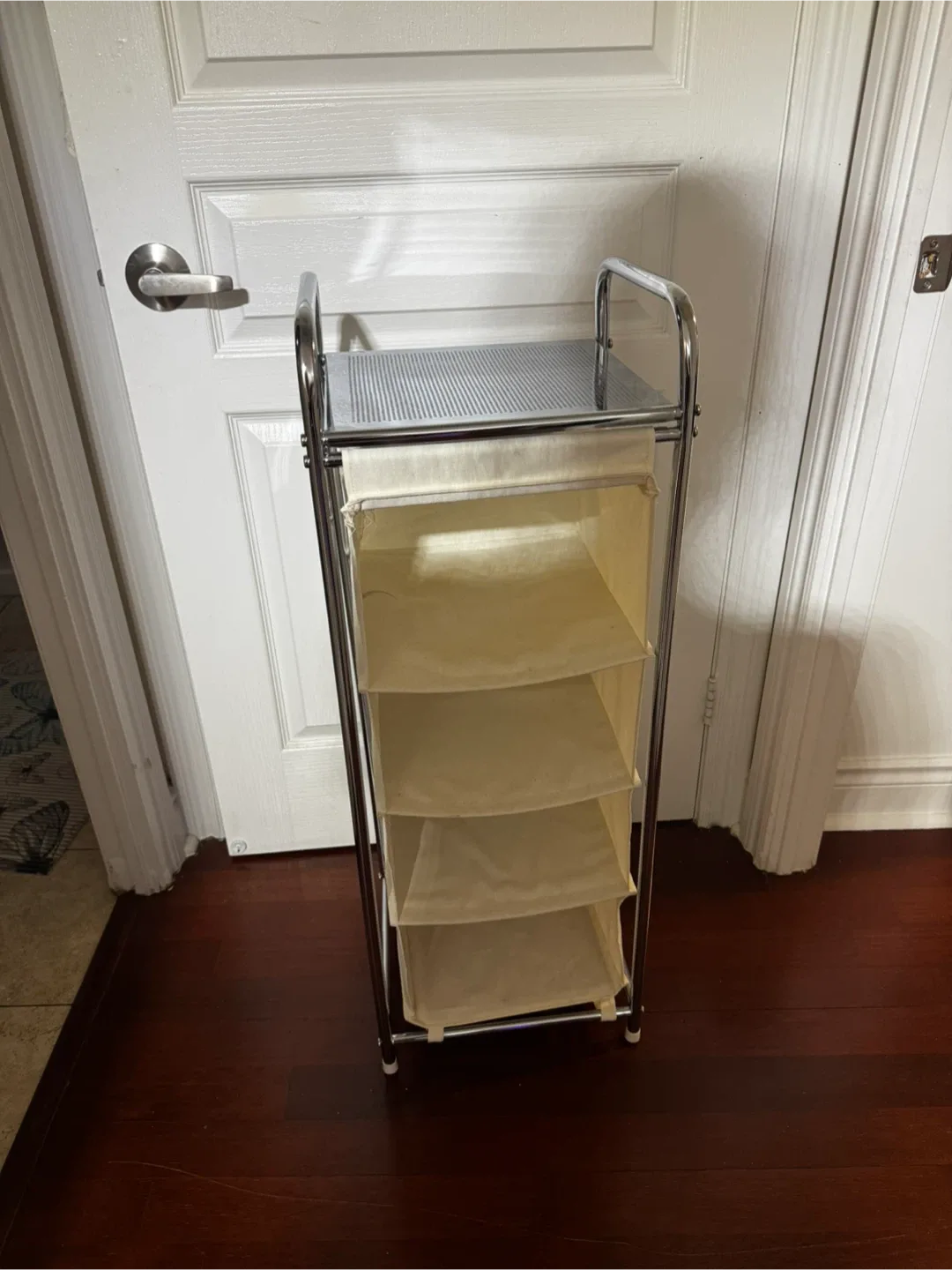 Chrome Laundry Hamper Sorter thumbnail