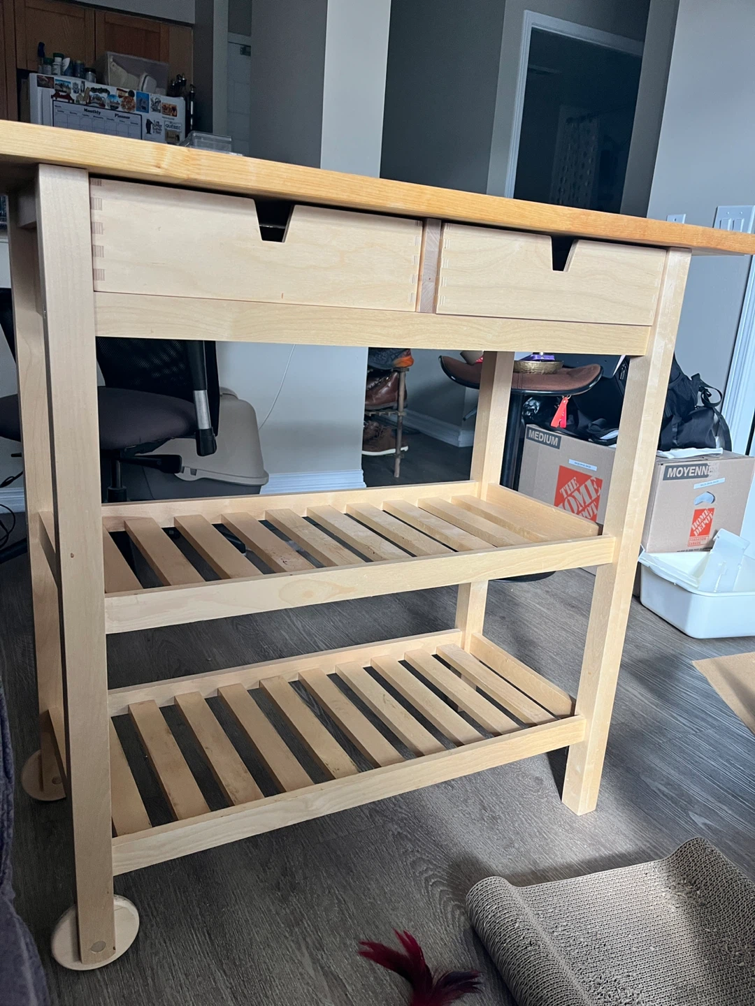 Ikea Kitchen Cart / Kitchen Island