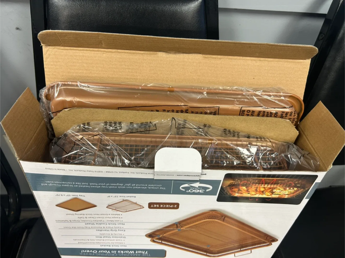 Copper Chef Crisper - never used! image indicator(2)