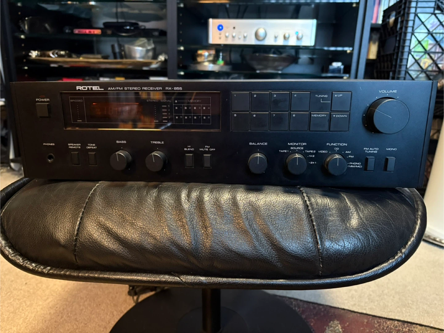 Rotel RX-855 AM/FM Stereo Receiver - photo 2