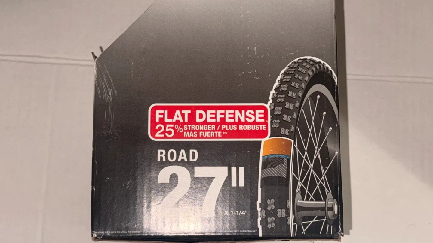 2x Bell Road Bicycle 27" - 1-1/4" Tires Brand new image indicator(3)