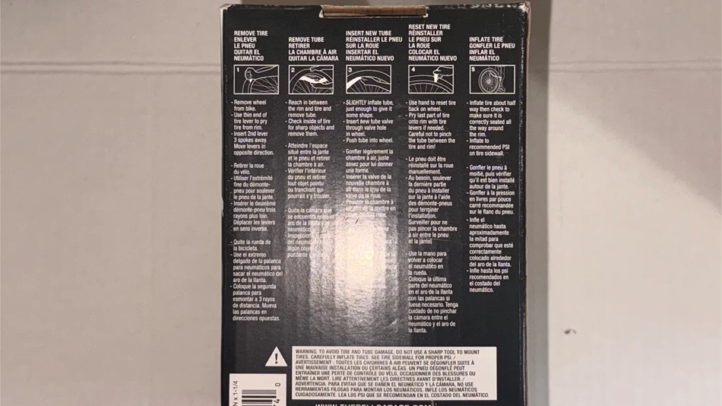 2x Bell Road Bicycle 27" - 1-1/4" Tires Brand new image indicator(4)