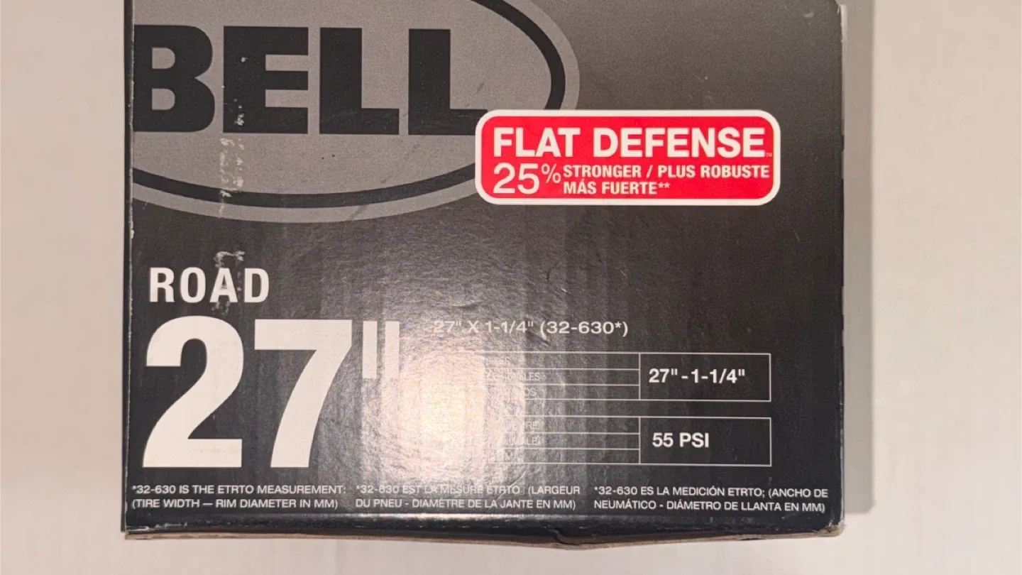 2x Bell Road Bicycle 27" - 1-1/4" Tires Brand new image indicator(5)