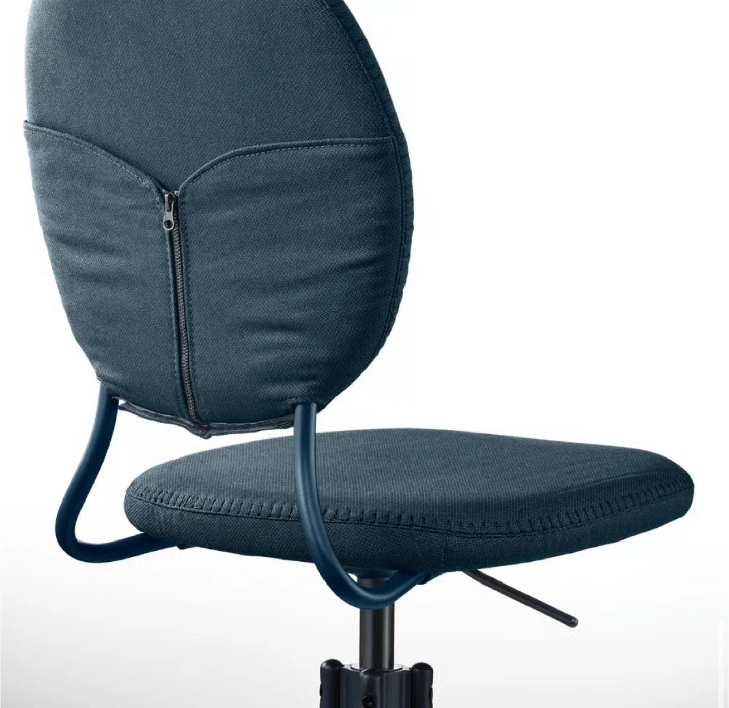 IKEA” BJÖRKBERGET” Swivel chair, Dark blue, Like New! image indicator(5)