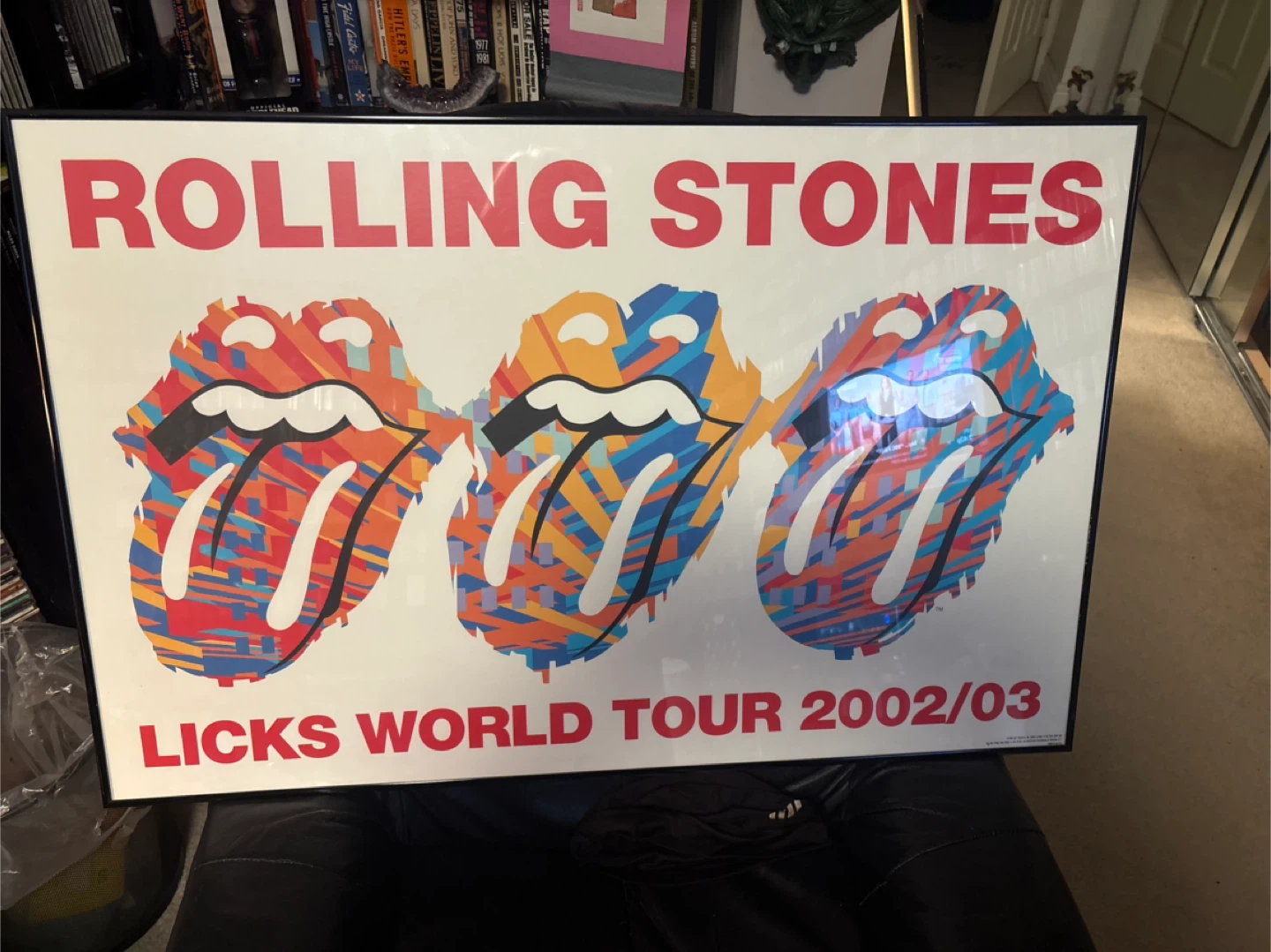 Rolling Stones Licks World Tour 2002/03 Poster